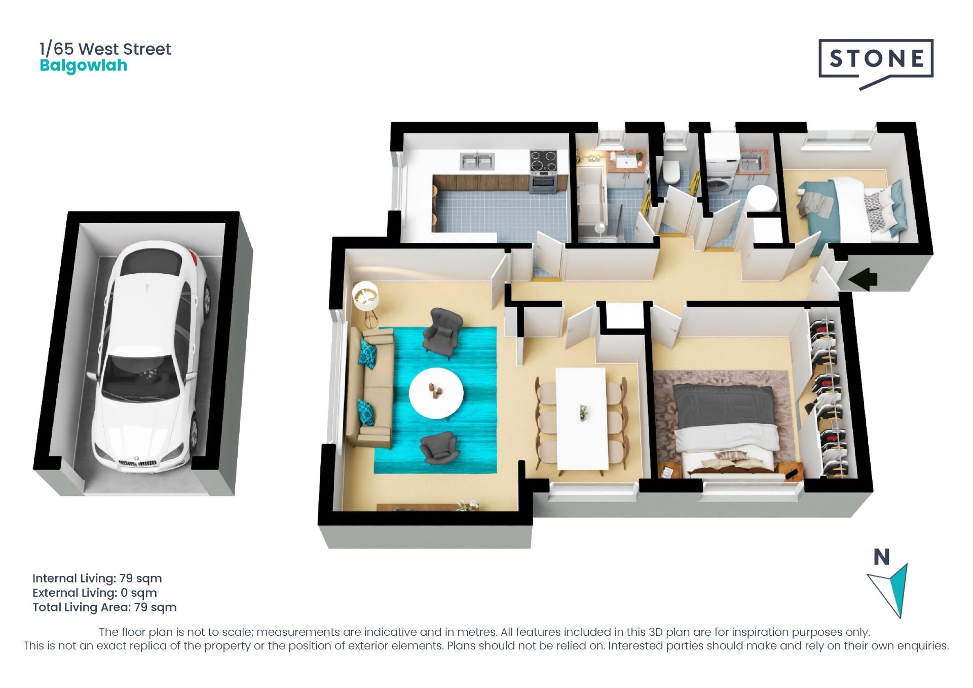 Bright & Spacious apartment in sought-after location - 6 month lease only