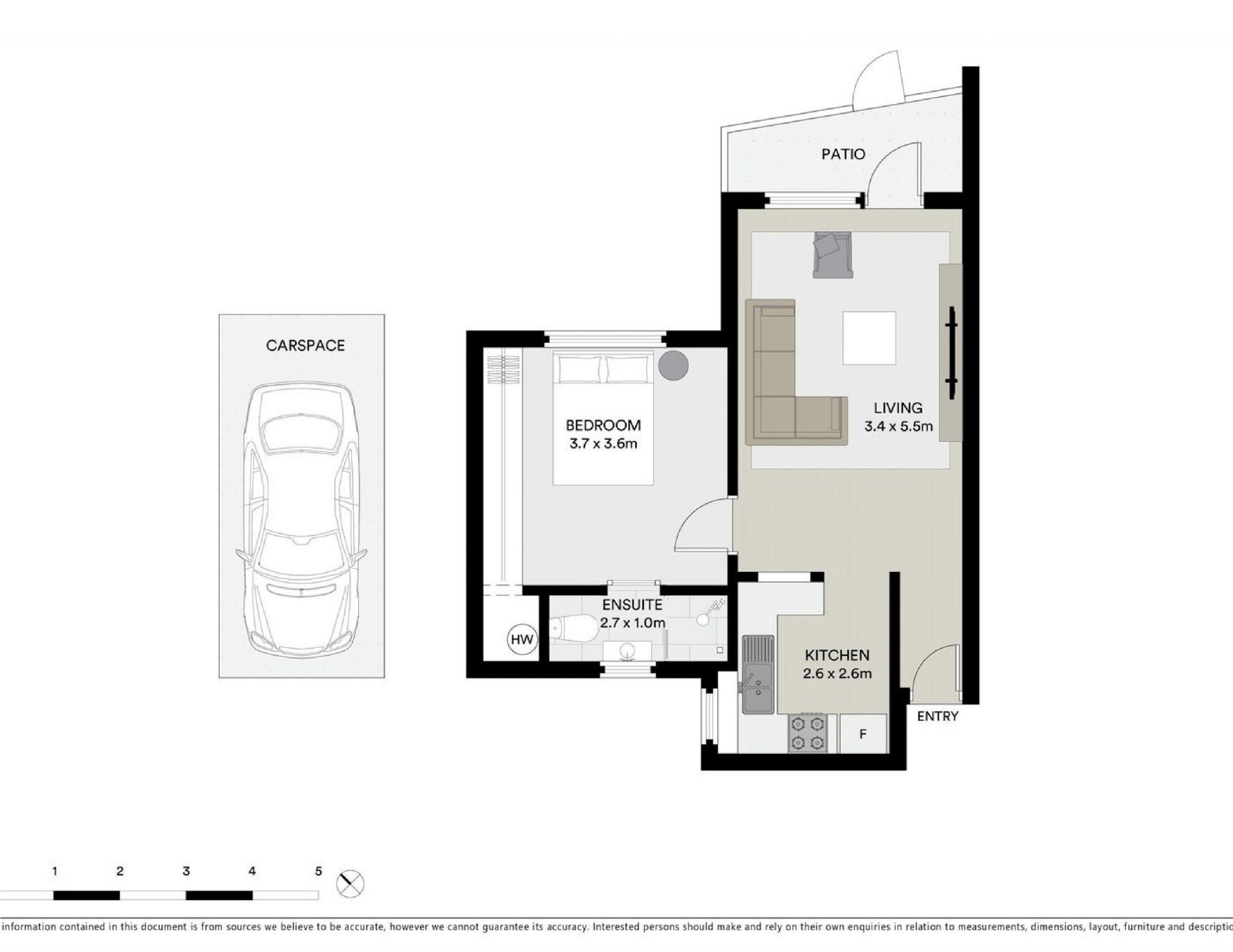 1 BEDROOM APARTMENT