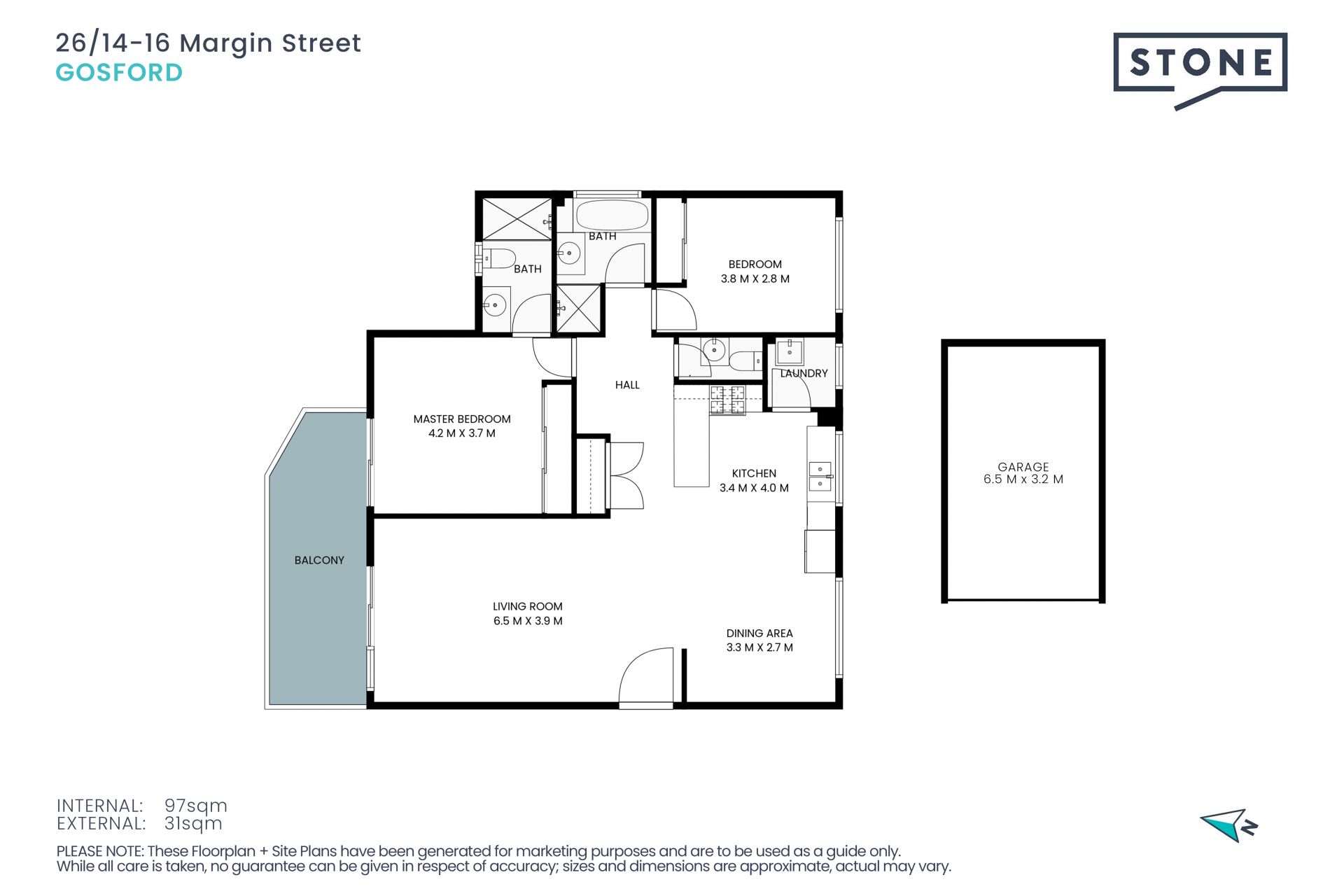 Spacious 2- bedroom Apartment