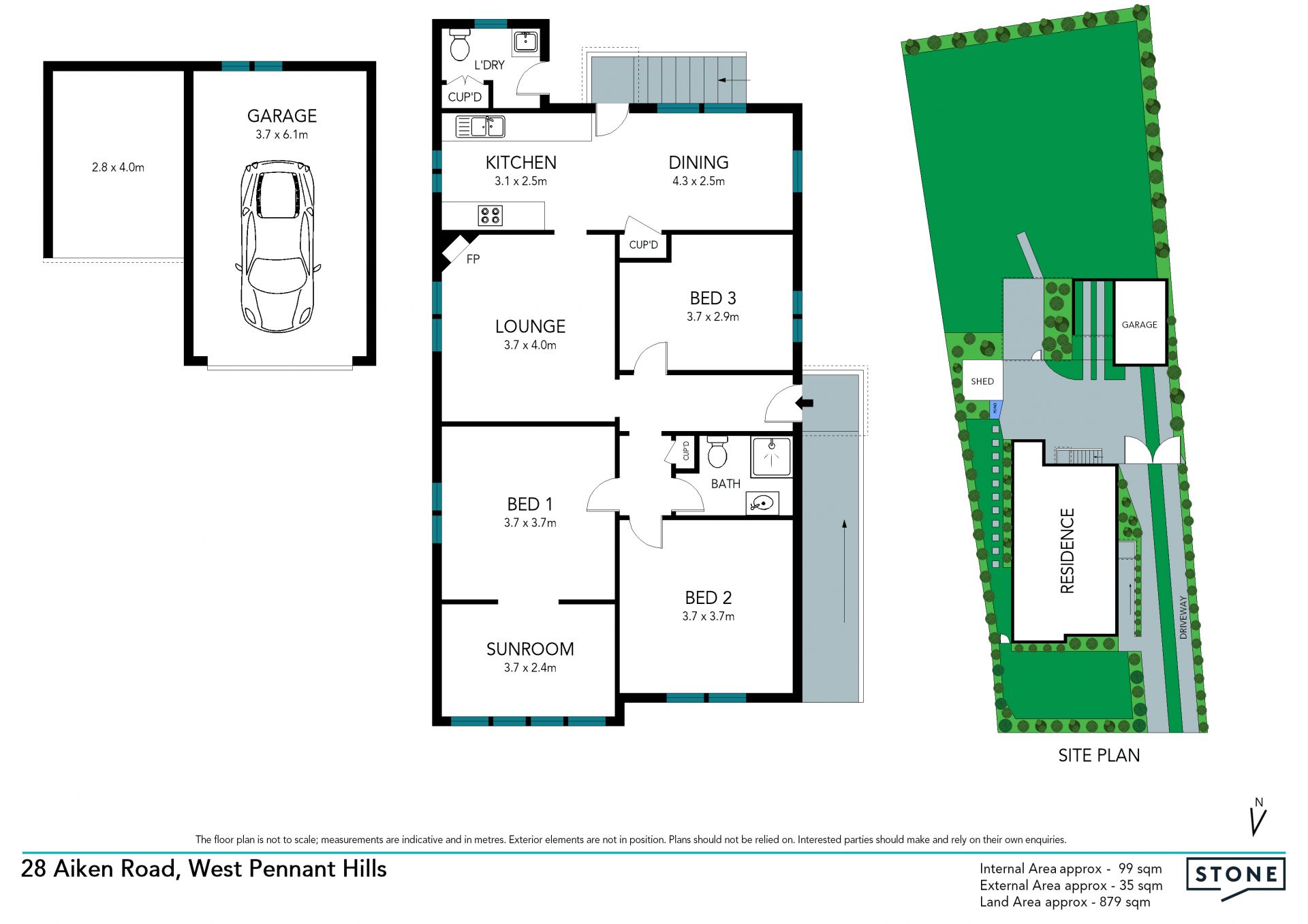 Promising potential on 878sqm level block in Carlingford High catchment