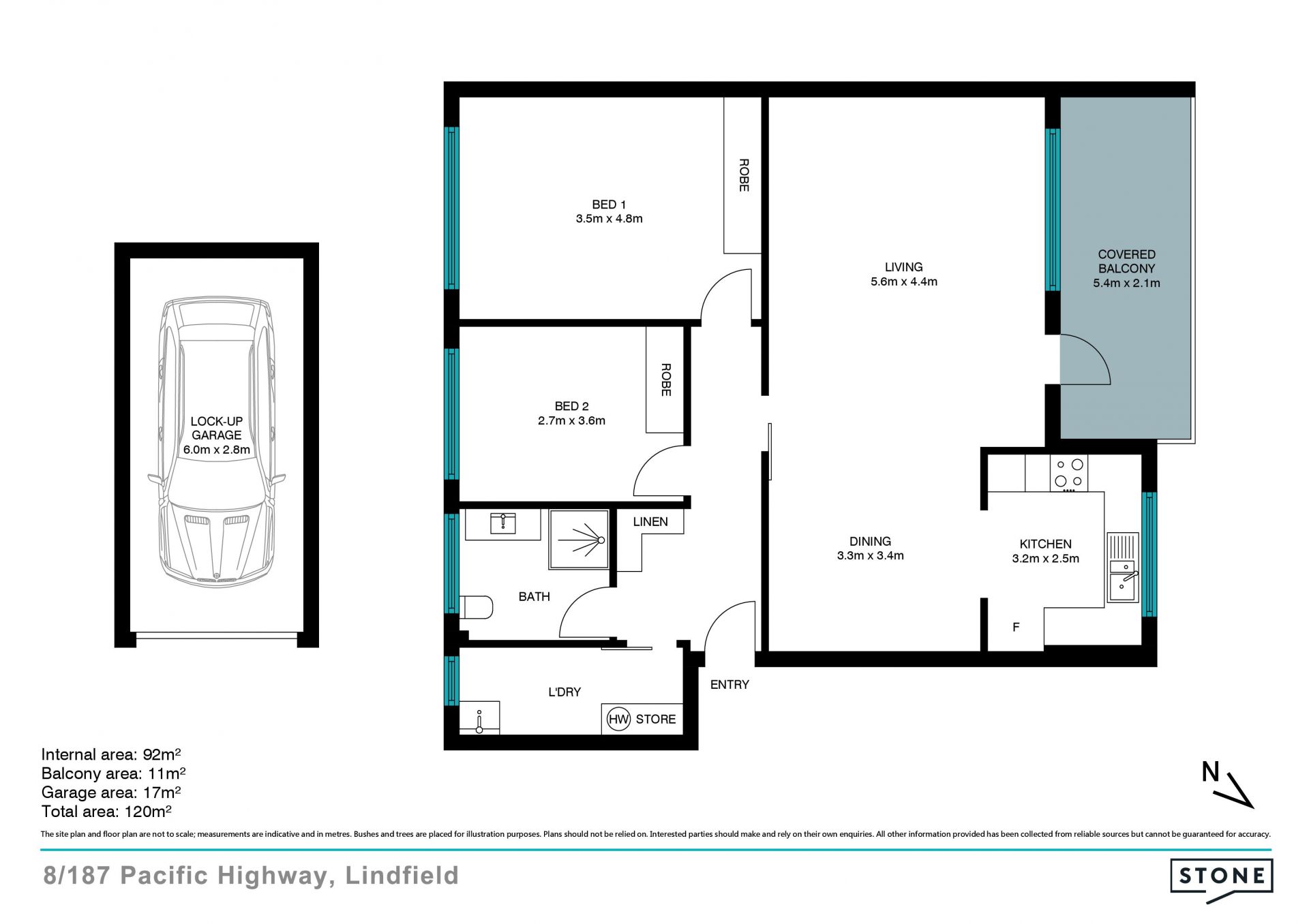 Renovated quality and walk to rail convenience