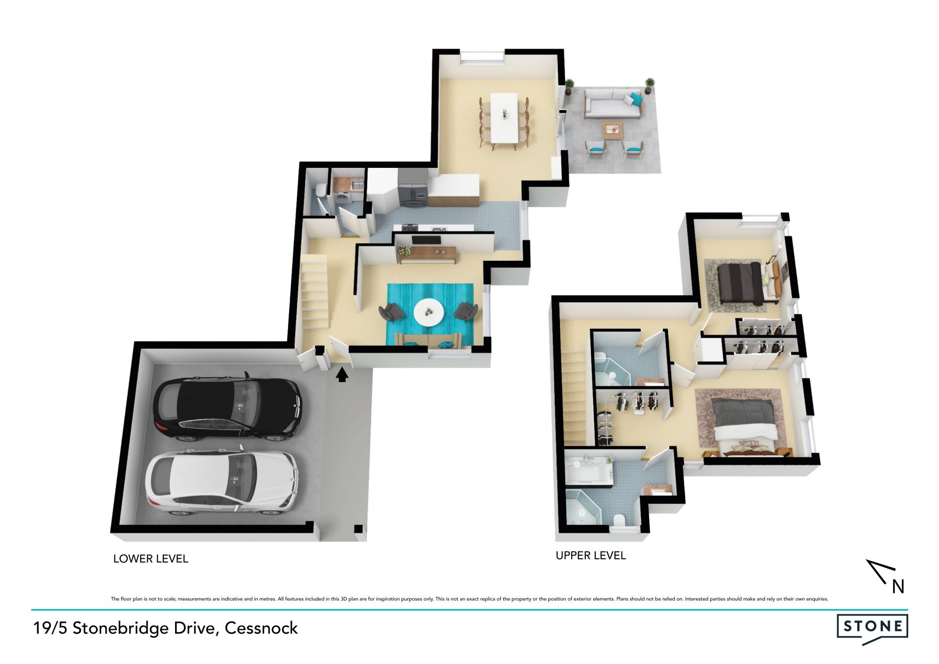 Modern townhouse living