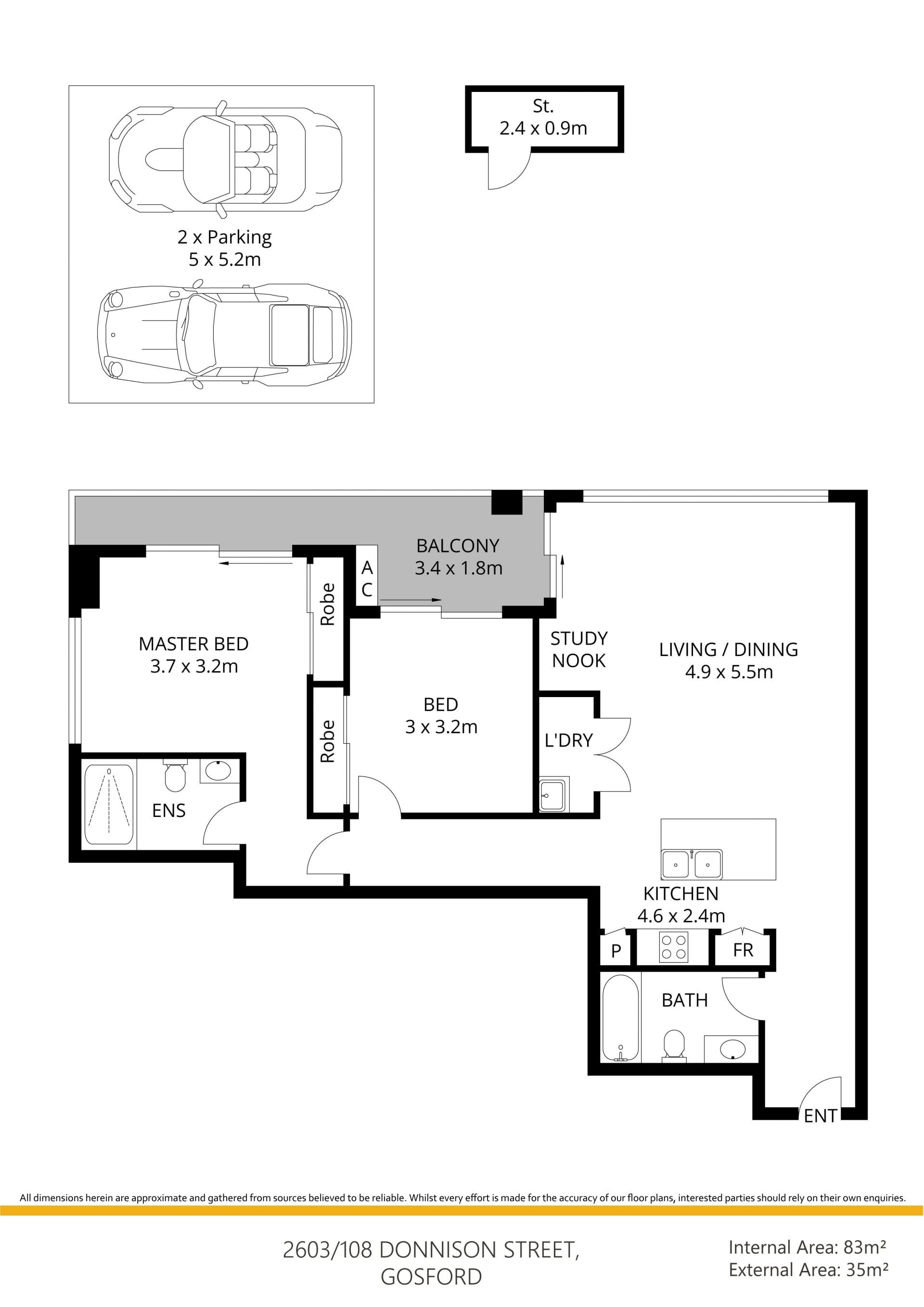 Stylish Sub-Penthouse With Panoramic Views Of The Brisbane Water! Available to Inspect By Appointment Any Day