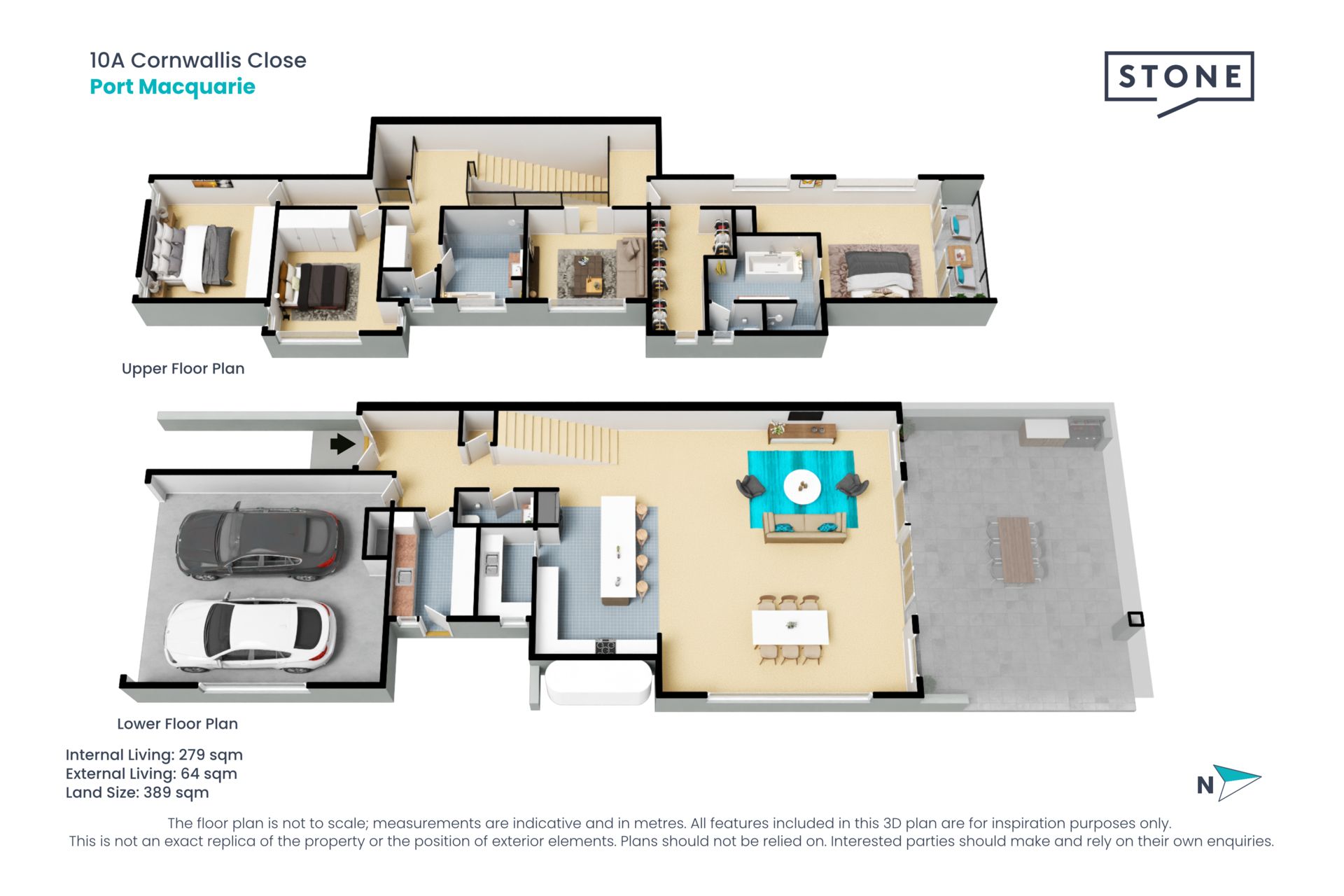 Brand-New North-to-Rear Waterfront Luxury
