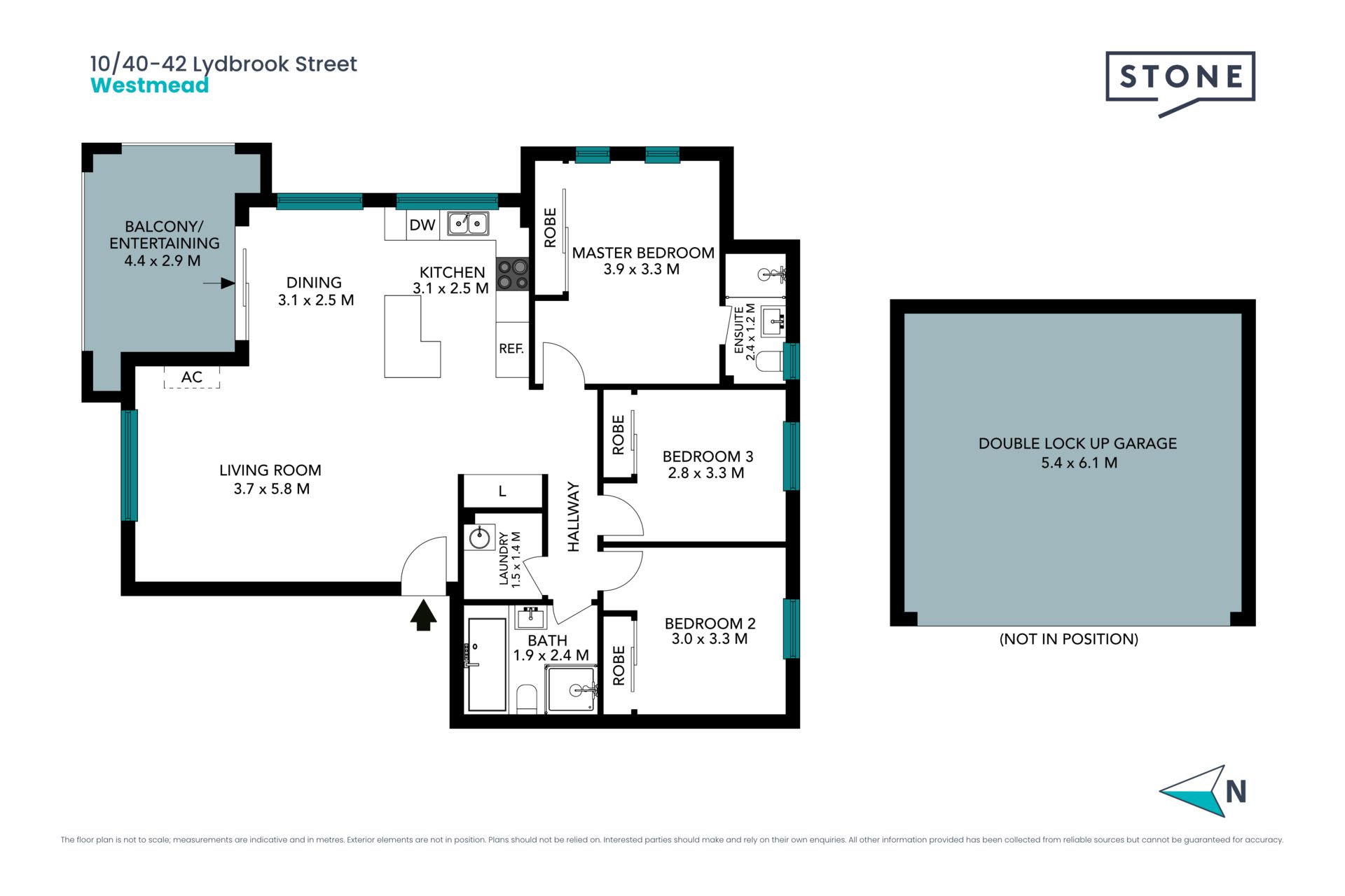 Modern Three-Bedroom Apartment