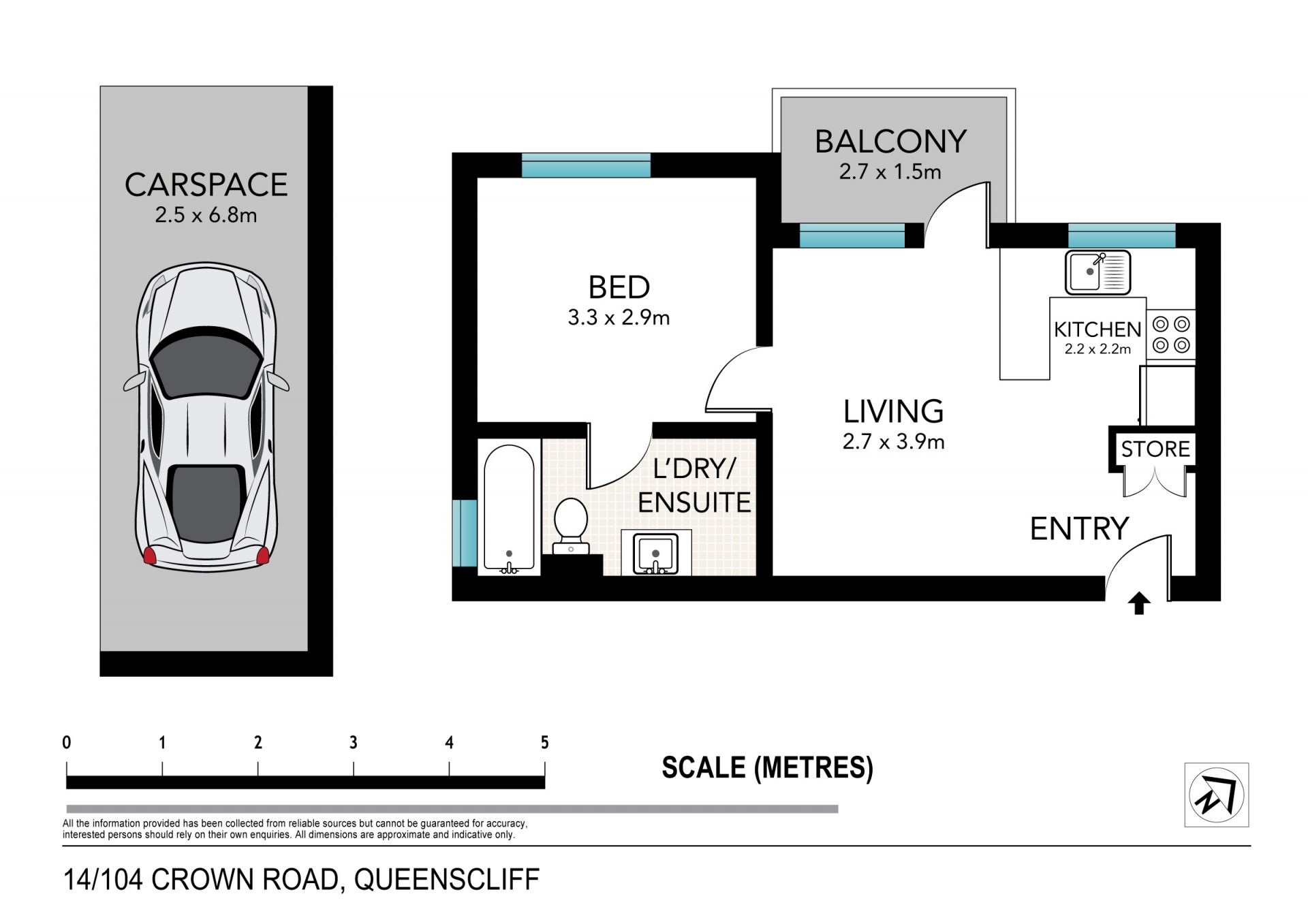 Coastal apartment of light & quality