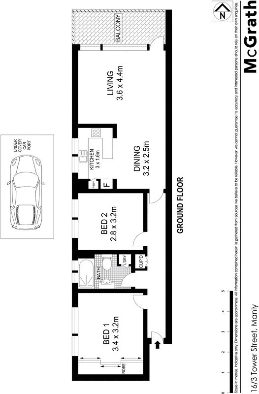 A fantastic north facing apartment