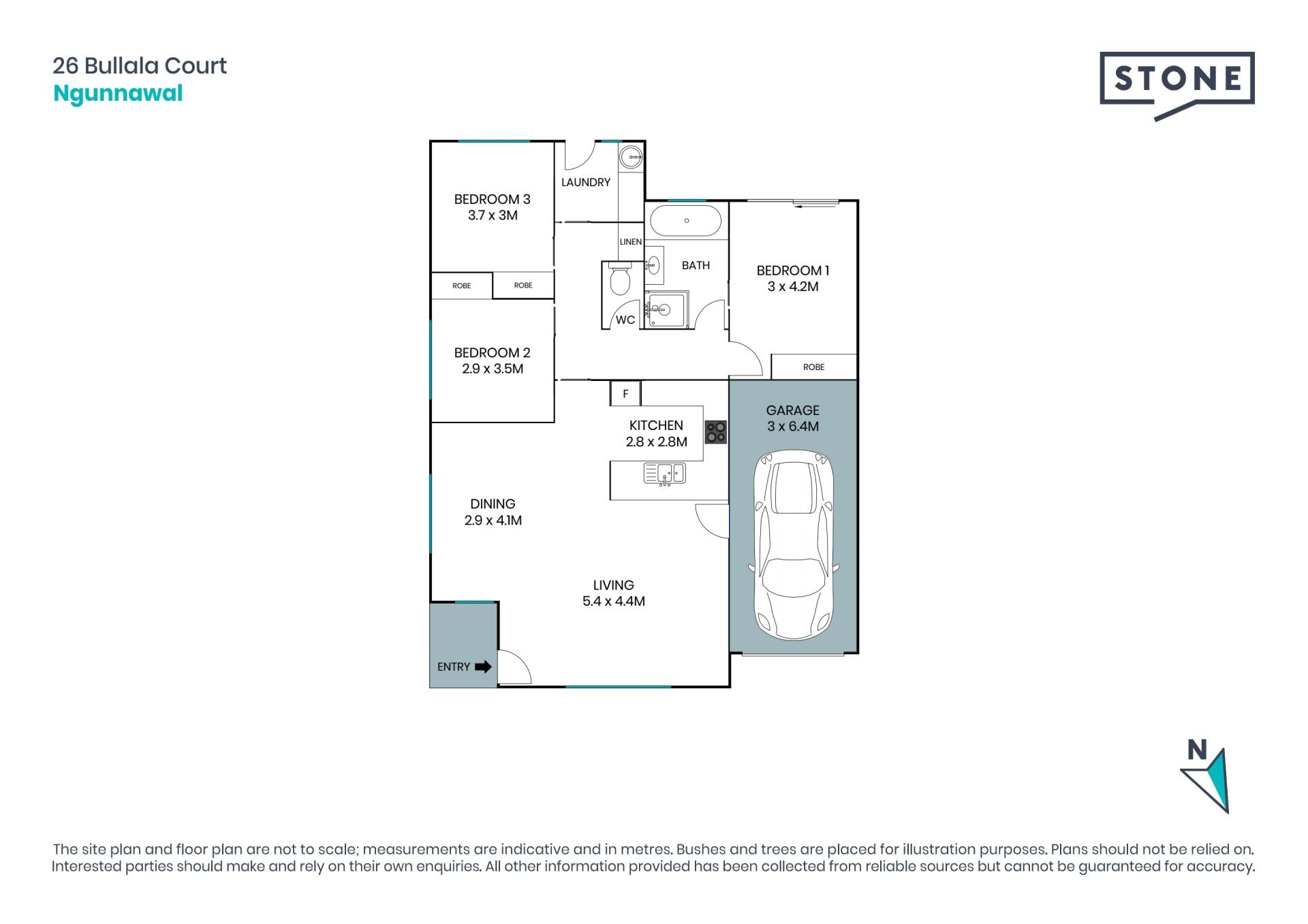 Updated, single level and ready to move in