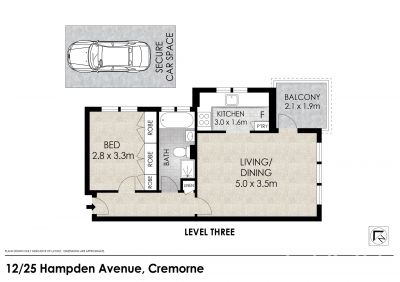 12/25 Hampden Avenue Cremorne NSW, Cremorne - Thumbnail 7
