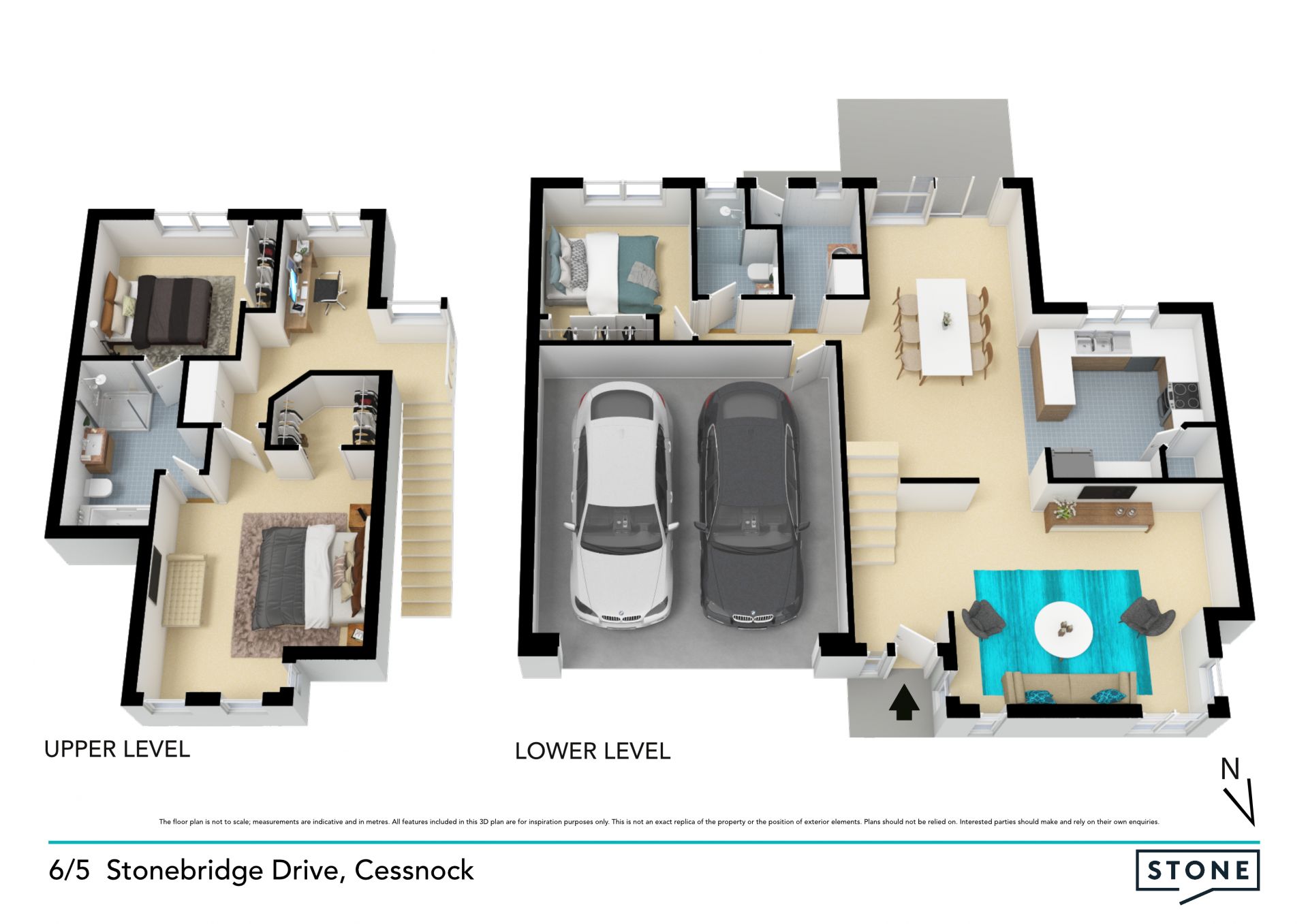Contemporary townhouse in popular estate