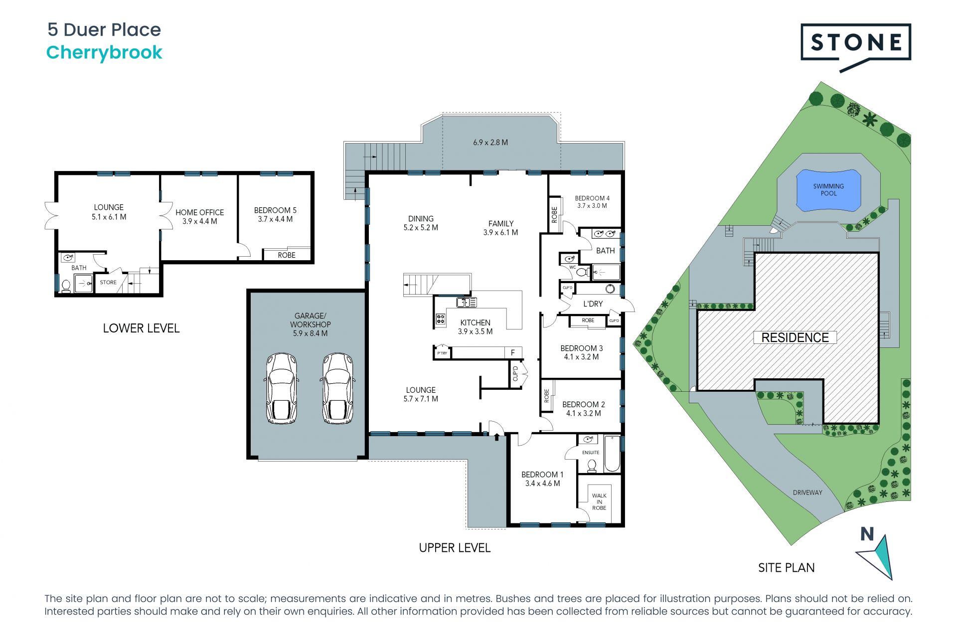 Gorgeous open-plan entertainer in a leafy setting