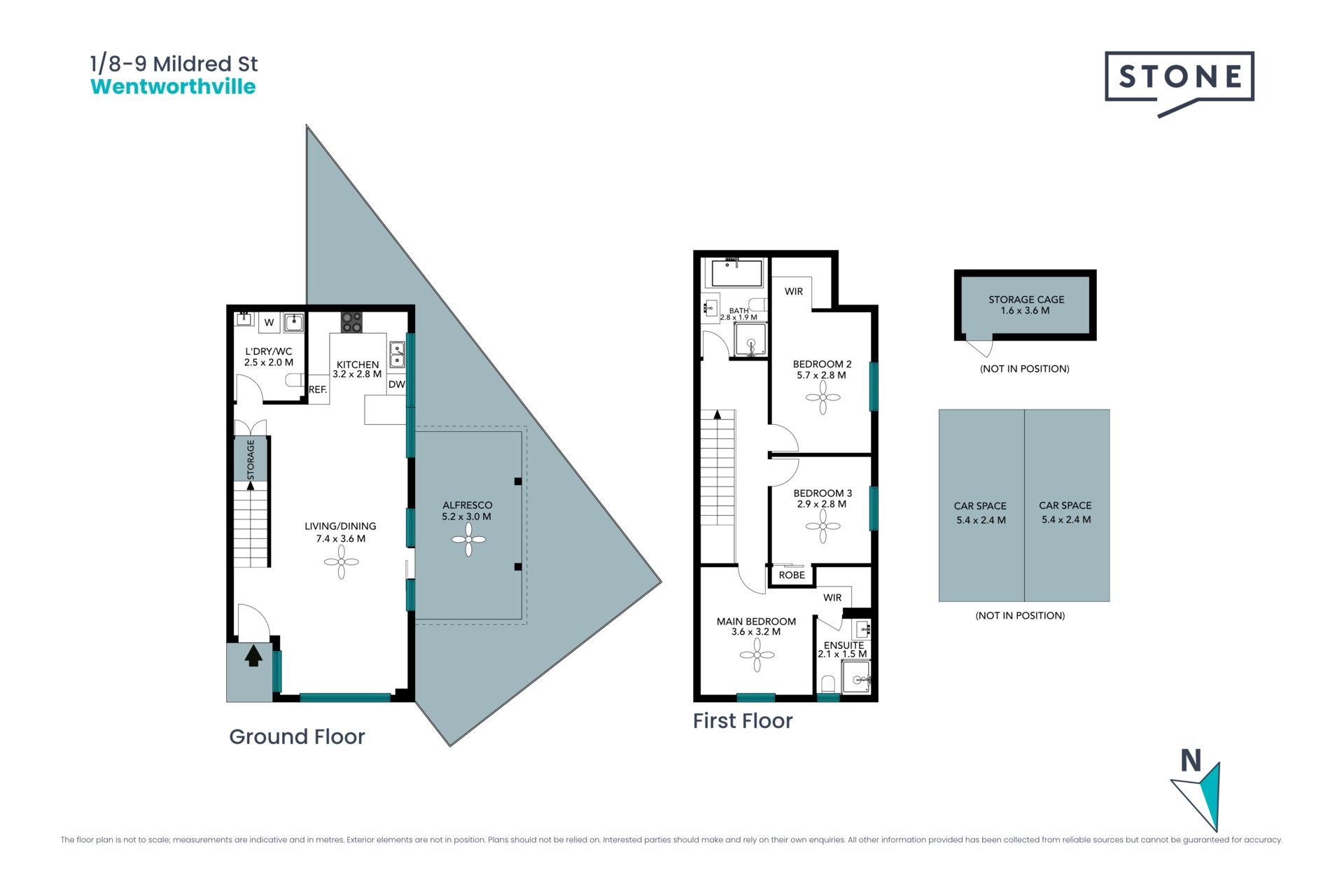 Beautifully presented 3-bedroom townhouse