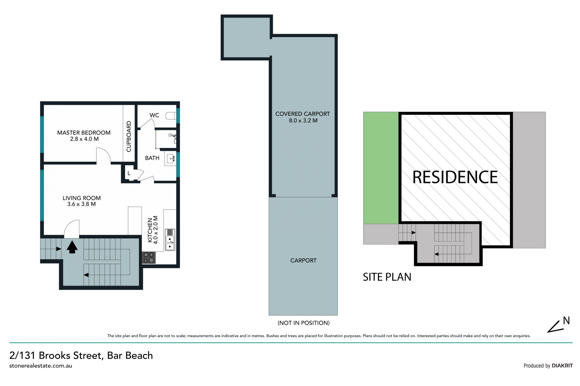 Bright beachside pad