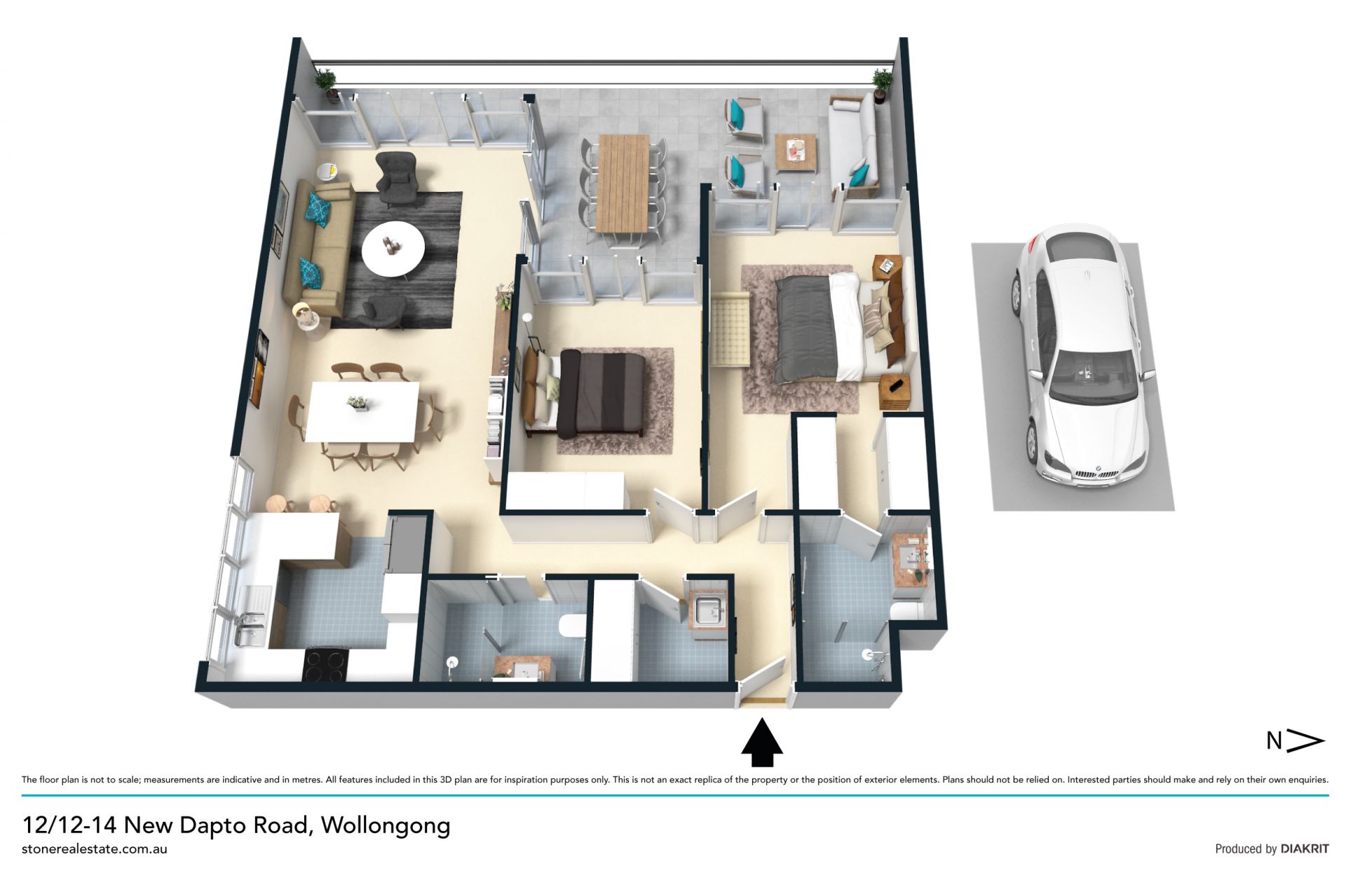 Stunning apartment presents ultra lifestyle convenience