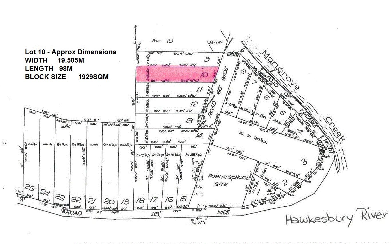 RARE VACANT LAND 1929SQM - RIVER VIEWS