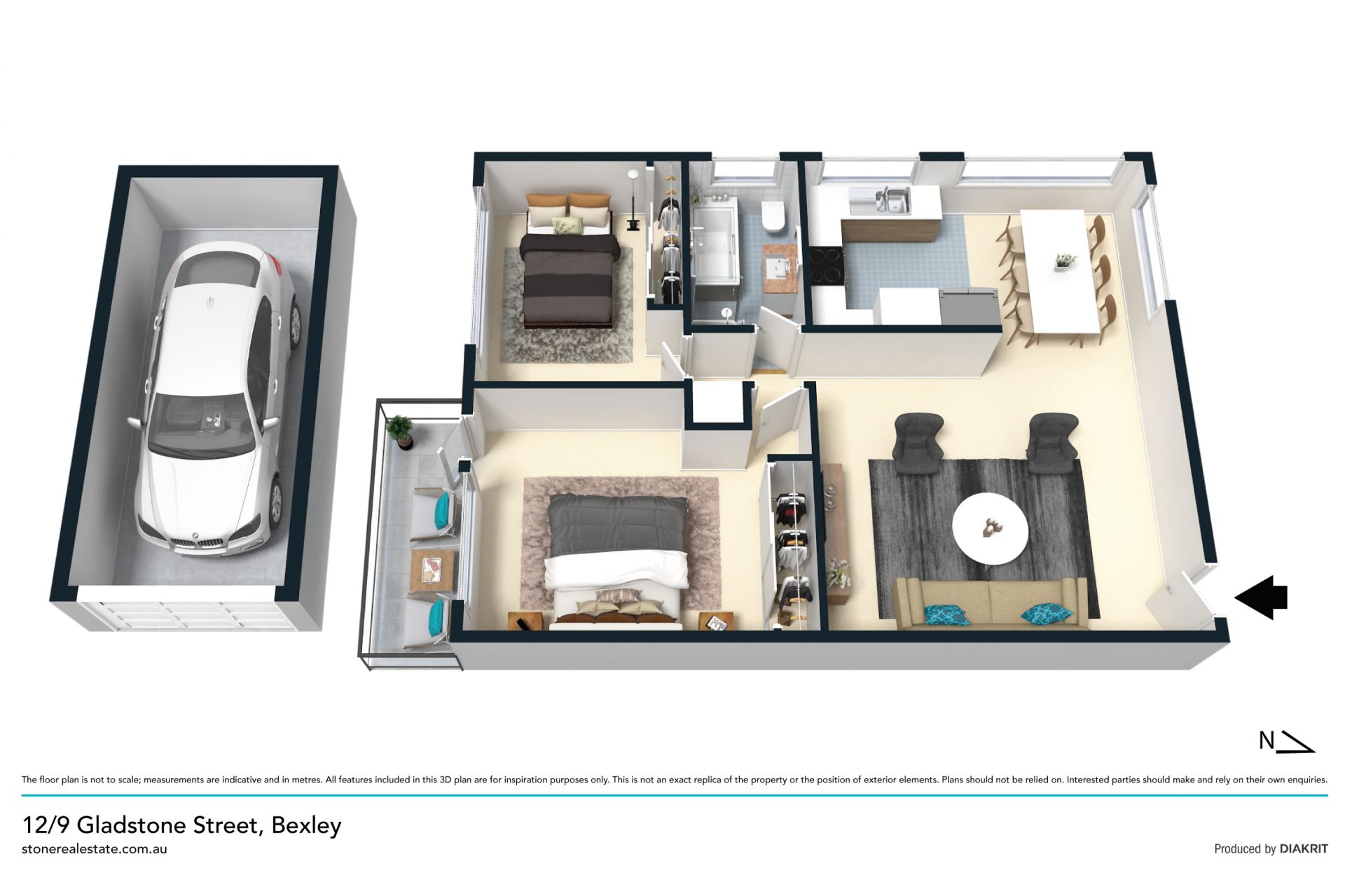 Spacious, modern and fully renovated apartment