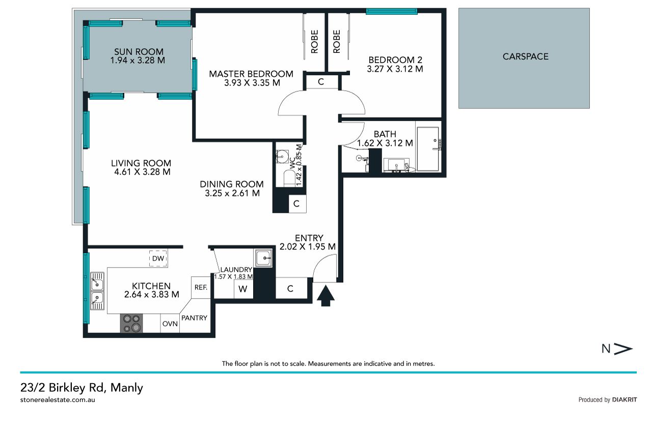 Panoramic harbour views and scope to value add