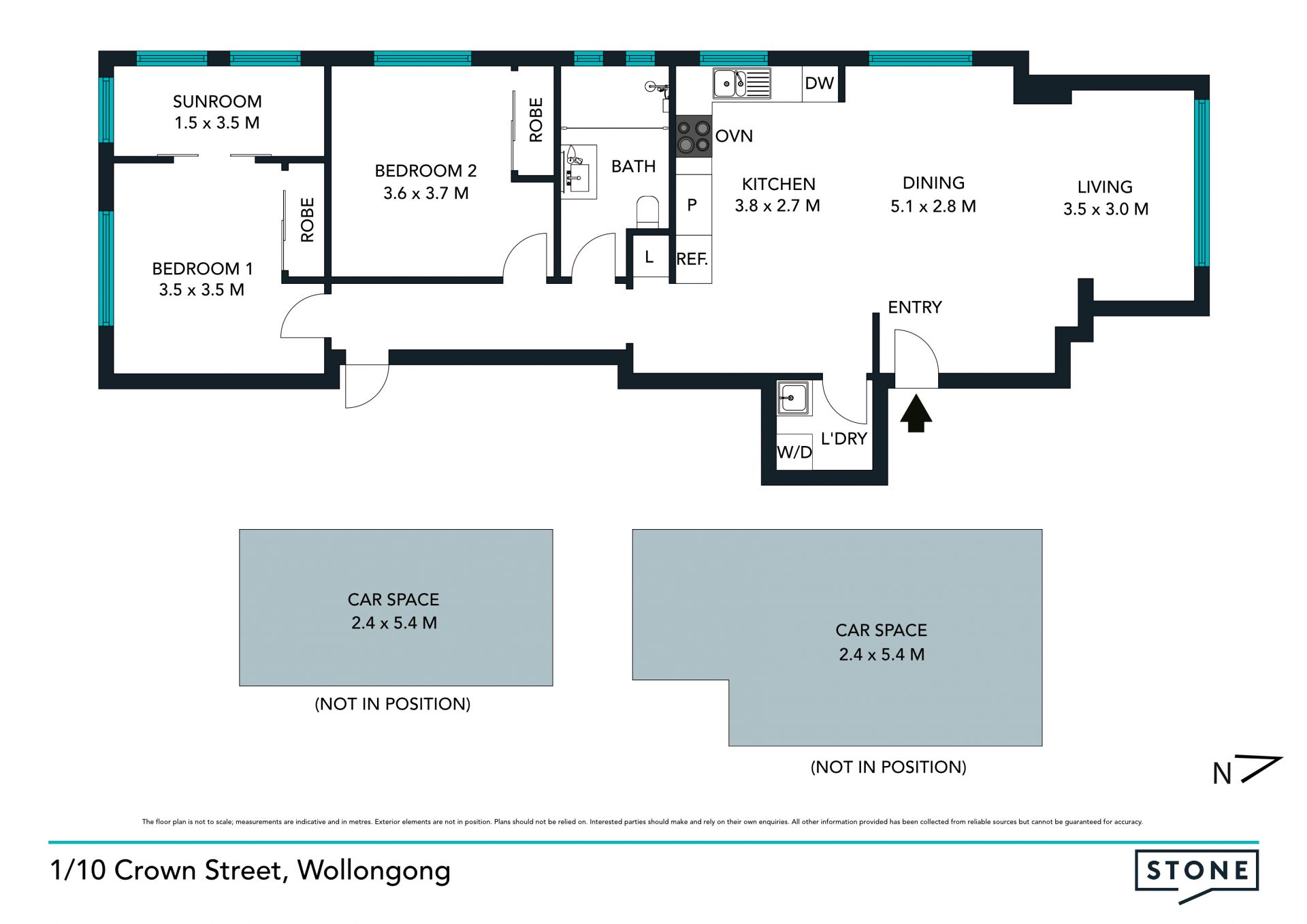 Enticing city haven at prized Crown Street address
