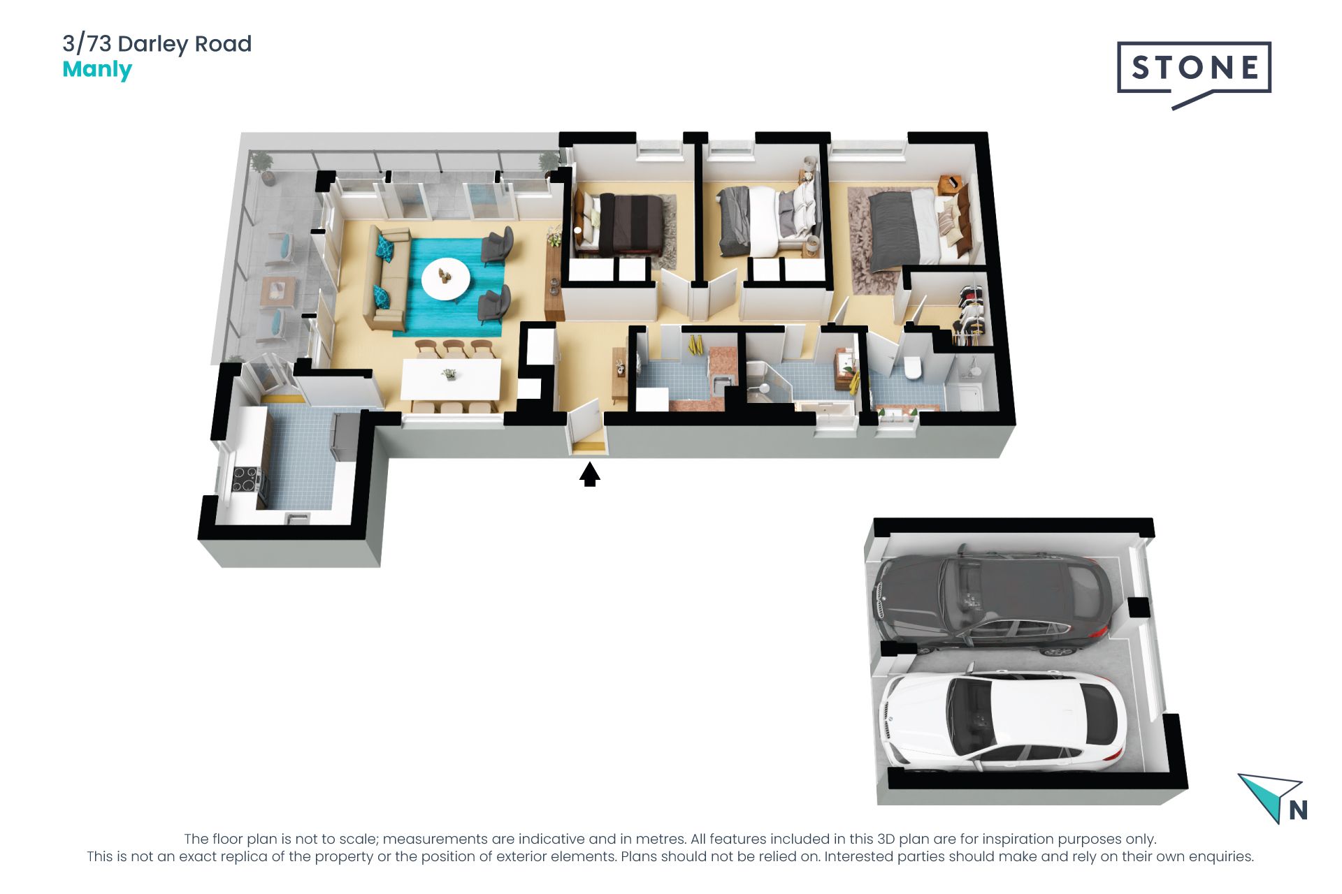 Penthouse-like apartment nestled on Eastern Hill, Fully Furnished