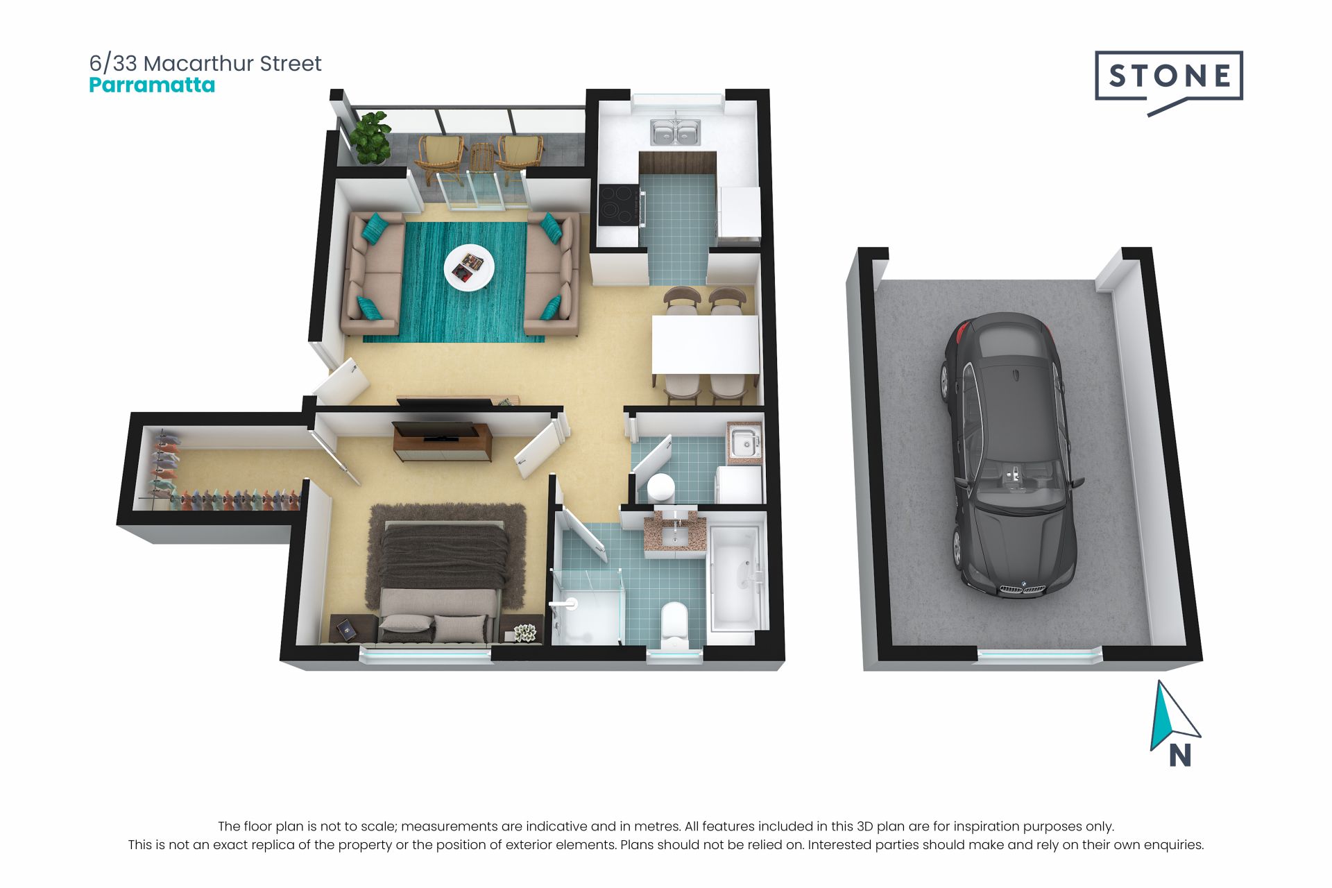 Newly renovated apartment in prime location
