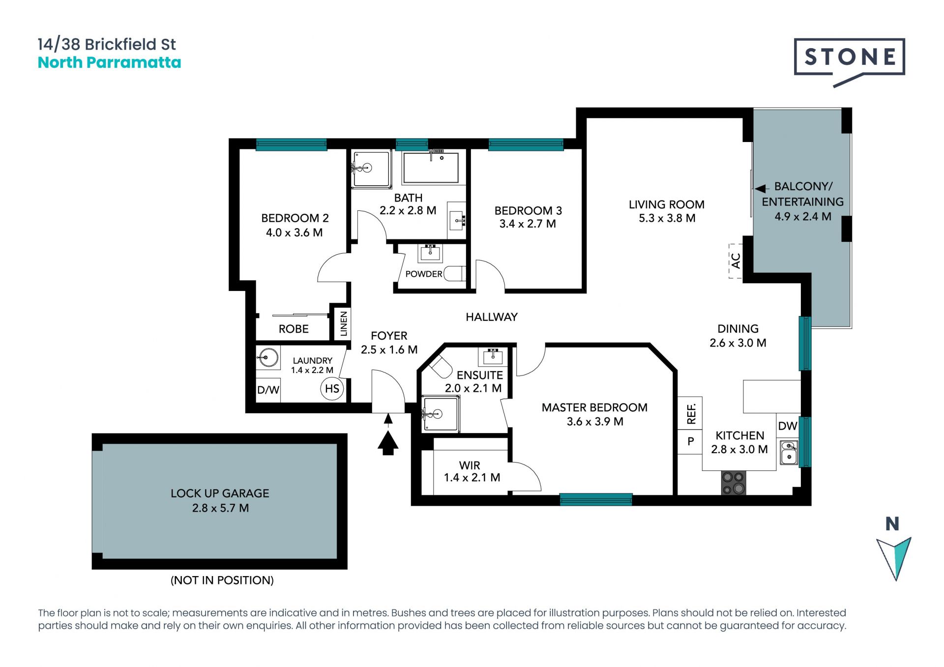 Spacious Top Floor Apartment