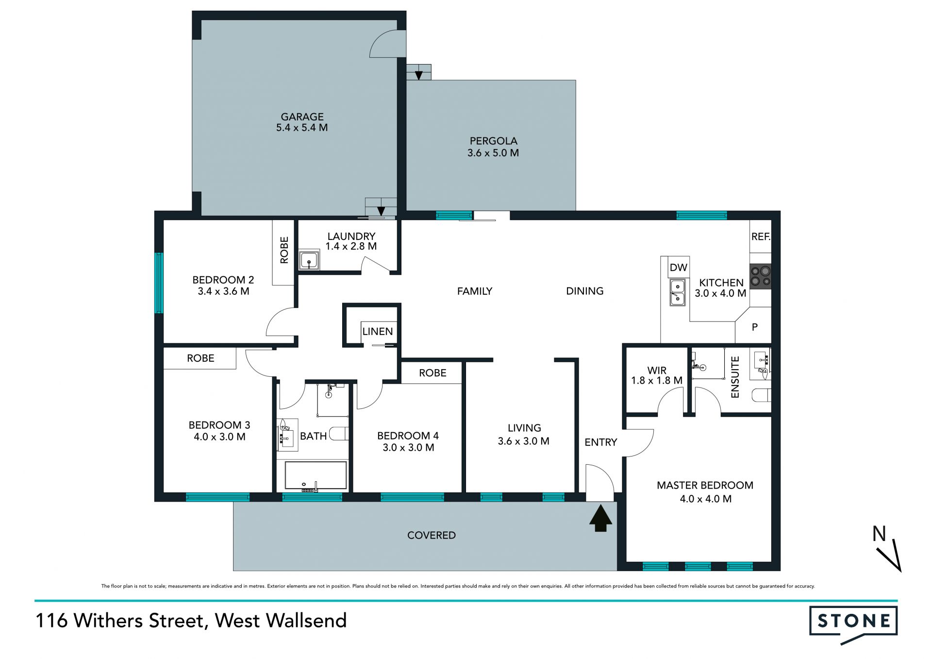 Modern appeal in a central village setting