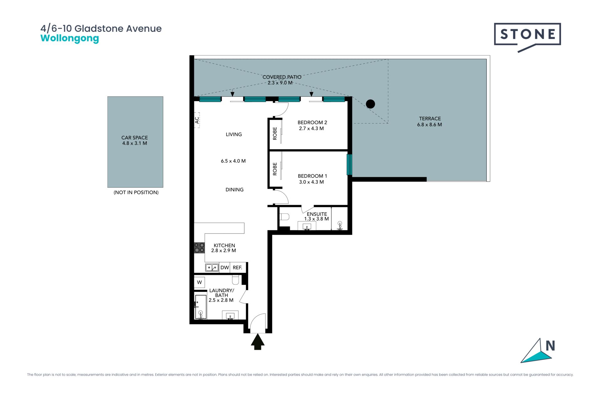 Beautifully kept apartment near Wollongong CBD