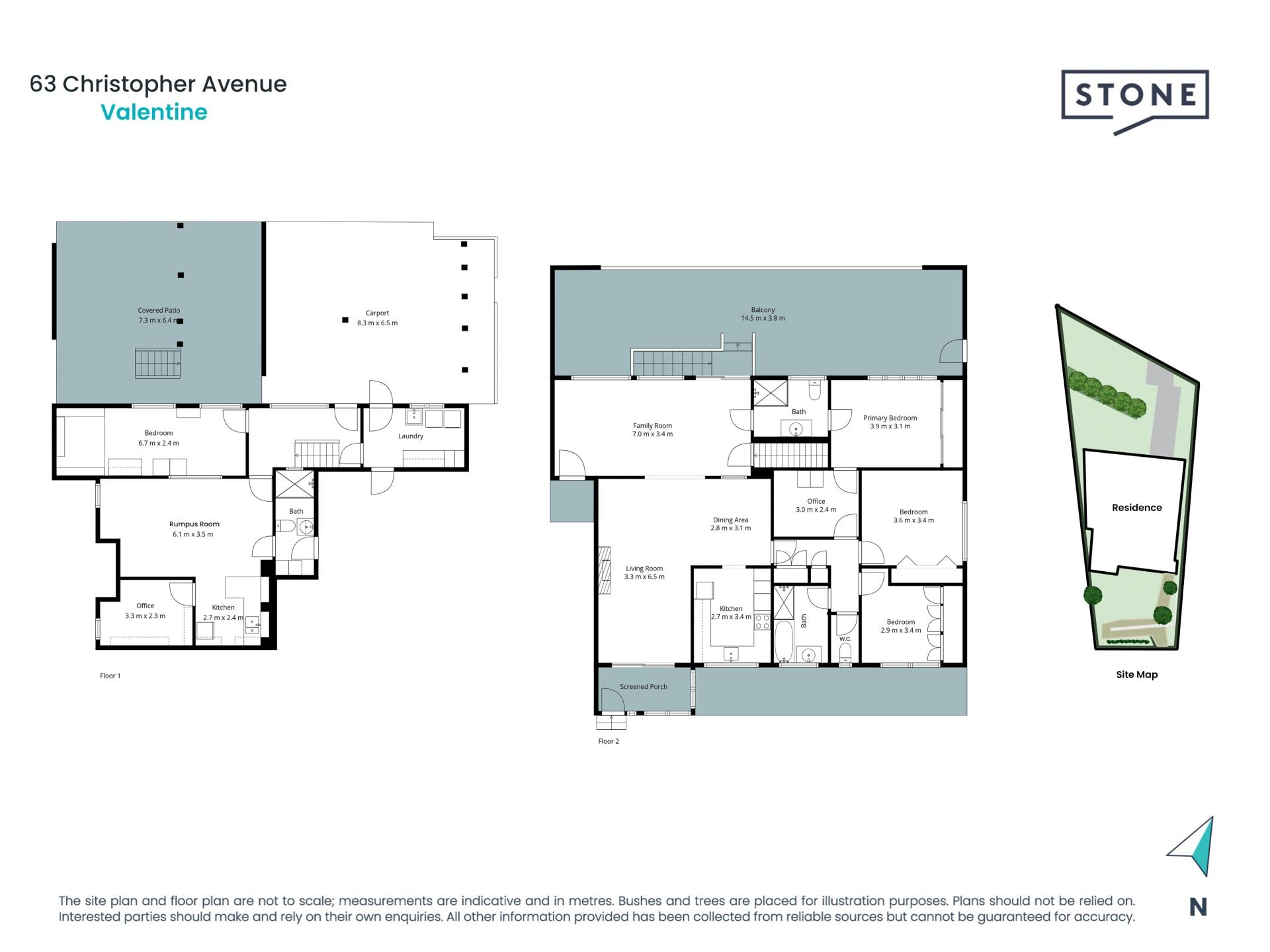 Two self-contained levels. large block, lake views