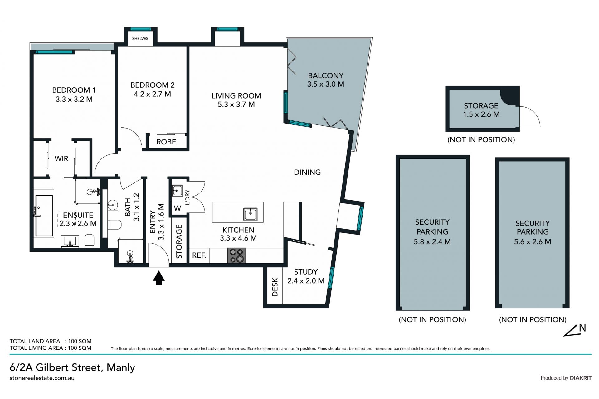 Modern beach side retreat with an optional study/3rd bedroom