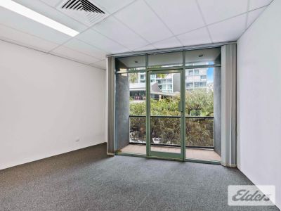 RARE CITY FRINGE OFFICE WITH BALCONY & ONSITE PARKING