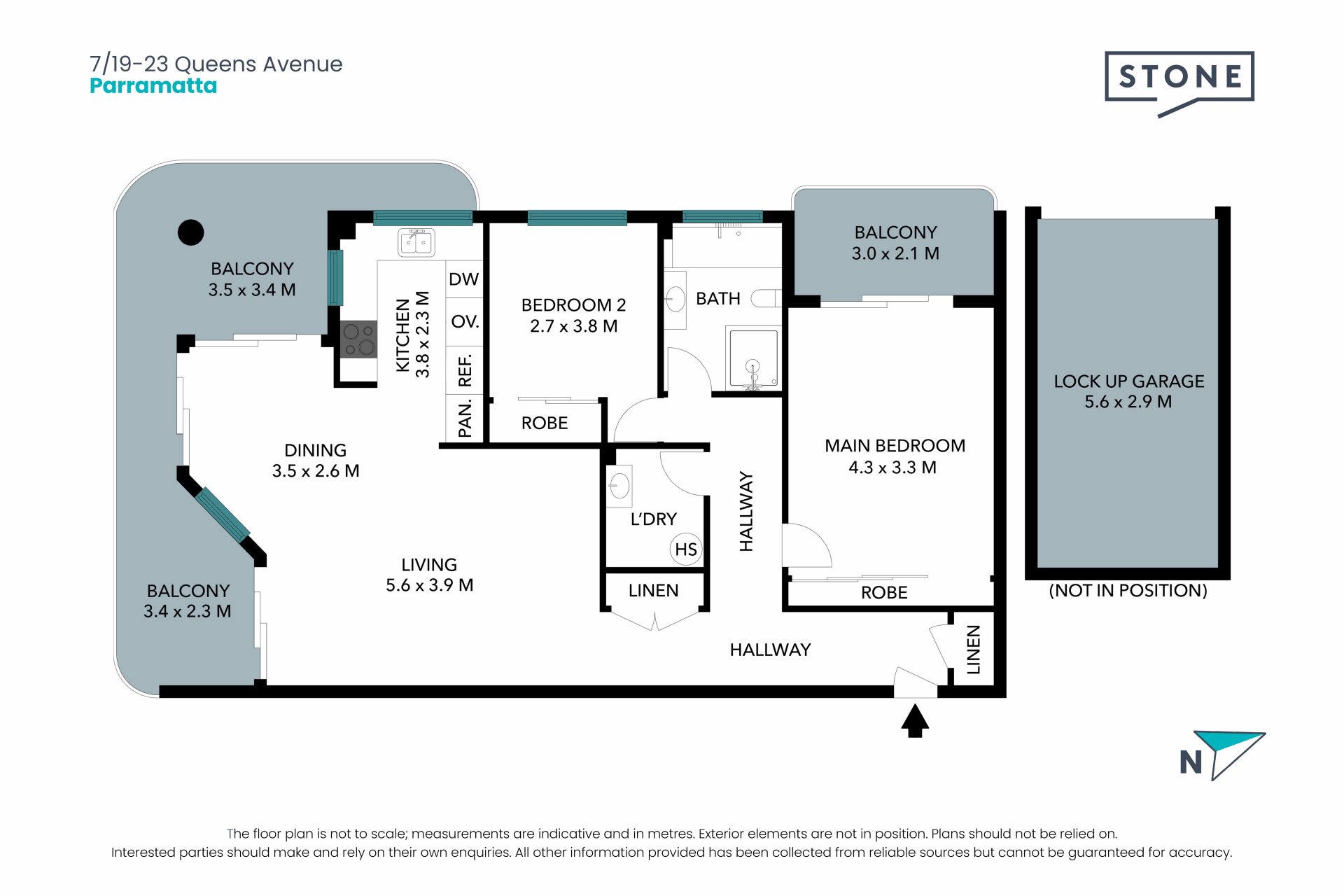 Spacious and convenient