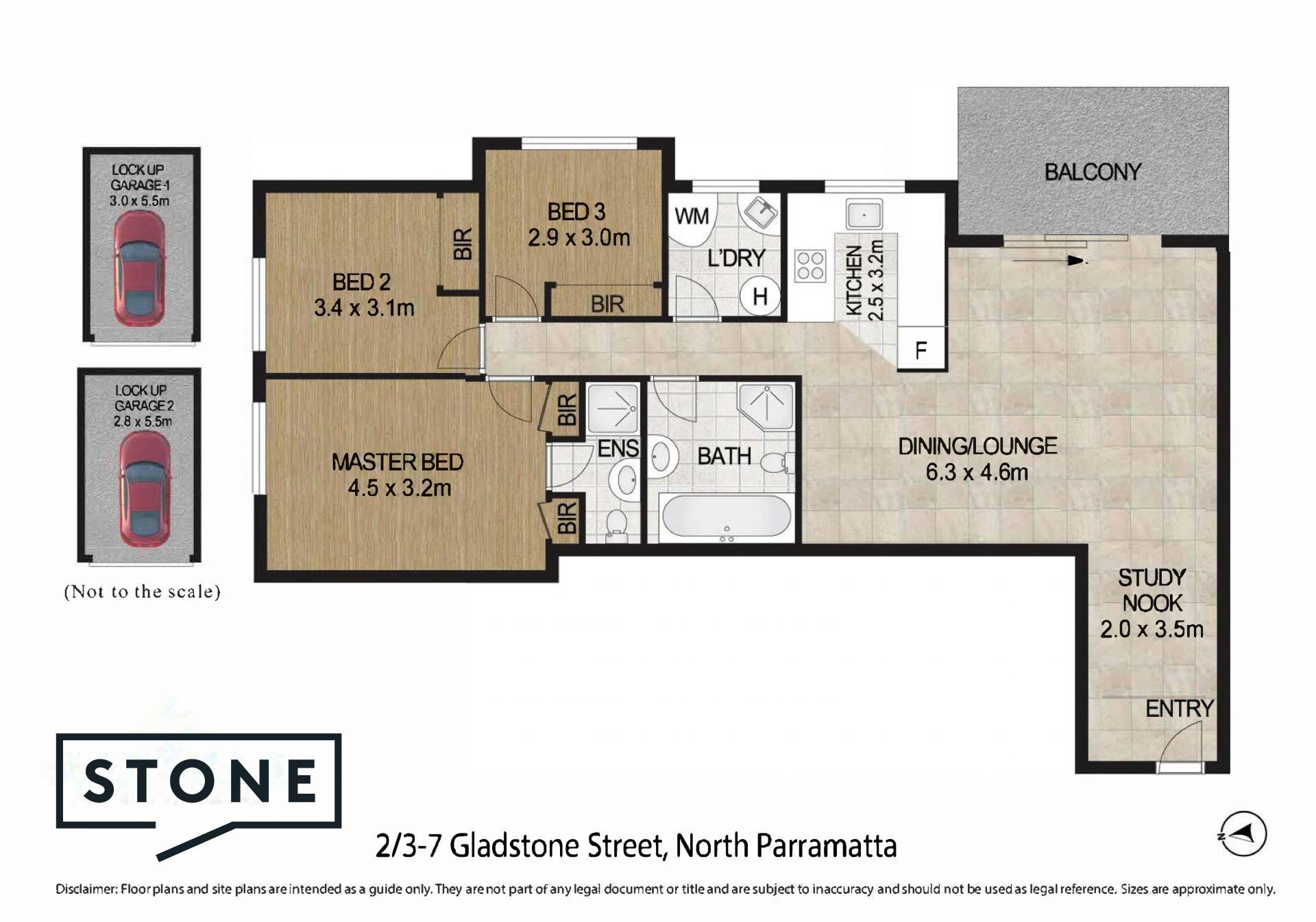Modern & Generous Three-Bedroom Apartment in a Prime Lifestyle Location