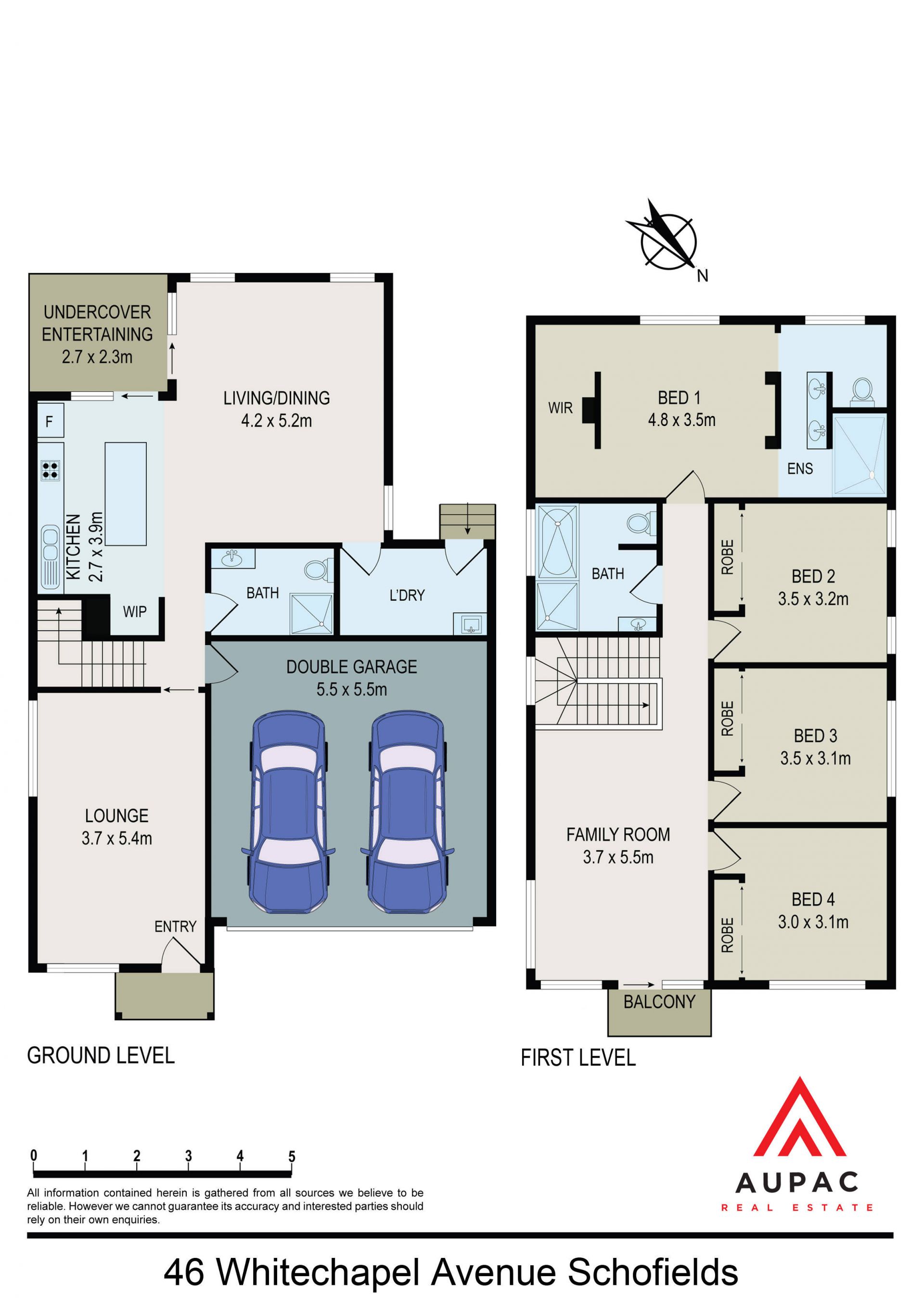Luxury family home in a quiet street