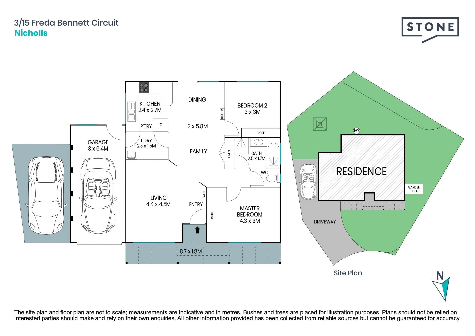 Refreshed, Comfortable Living with Landscaped Gardens