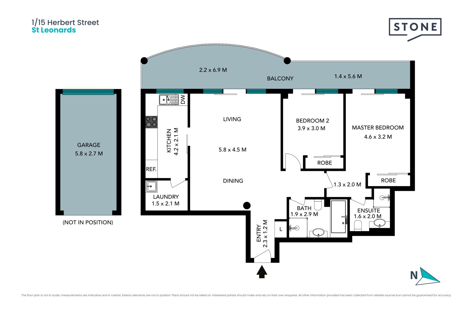 DEPOSIT TAKEN - OFI CANCELLED. 
Two bedroom, two bathroom Apartment.