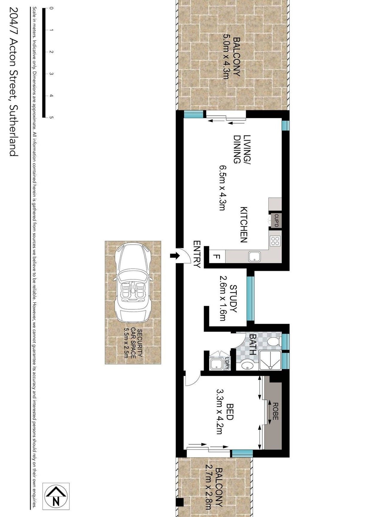Contemporary Oversized Luxurious One Bedroom Apartment