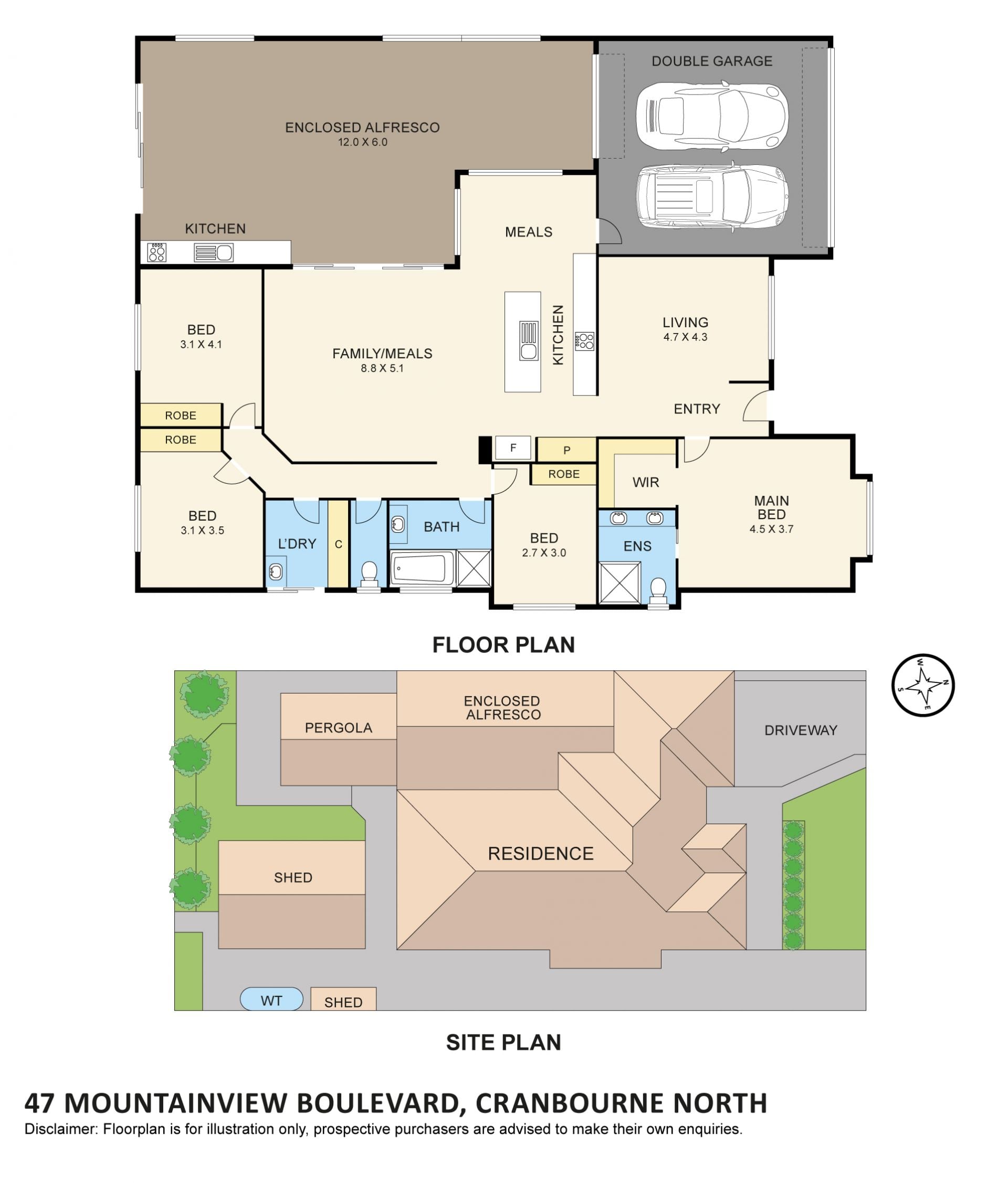 47 Mountainview Boulevard, Cranbourne North VIC, Cranbourne North - Image 1