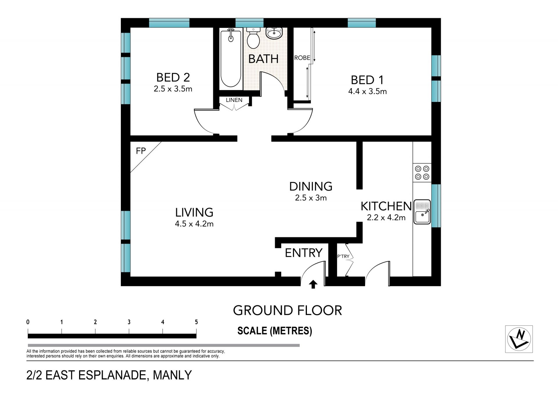 Art Deco apartment in premier harbourside address