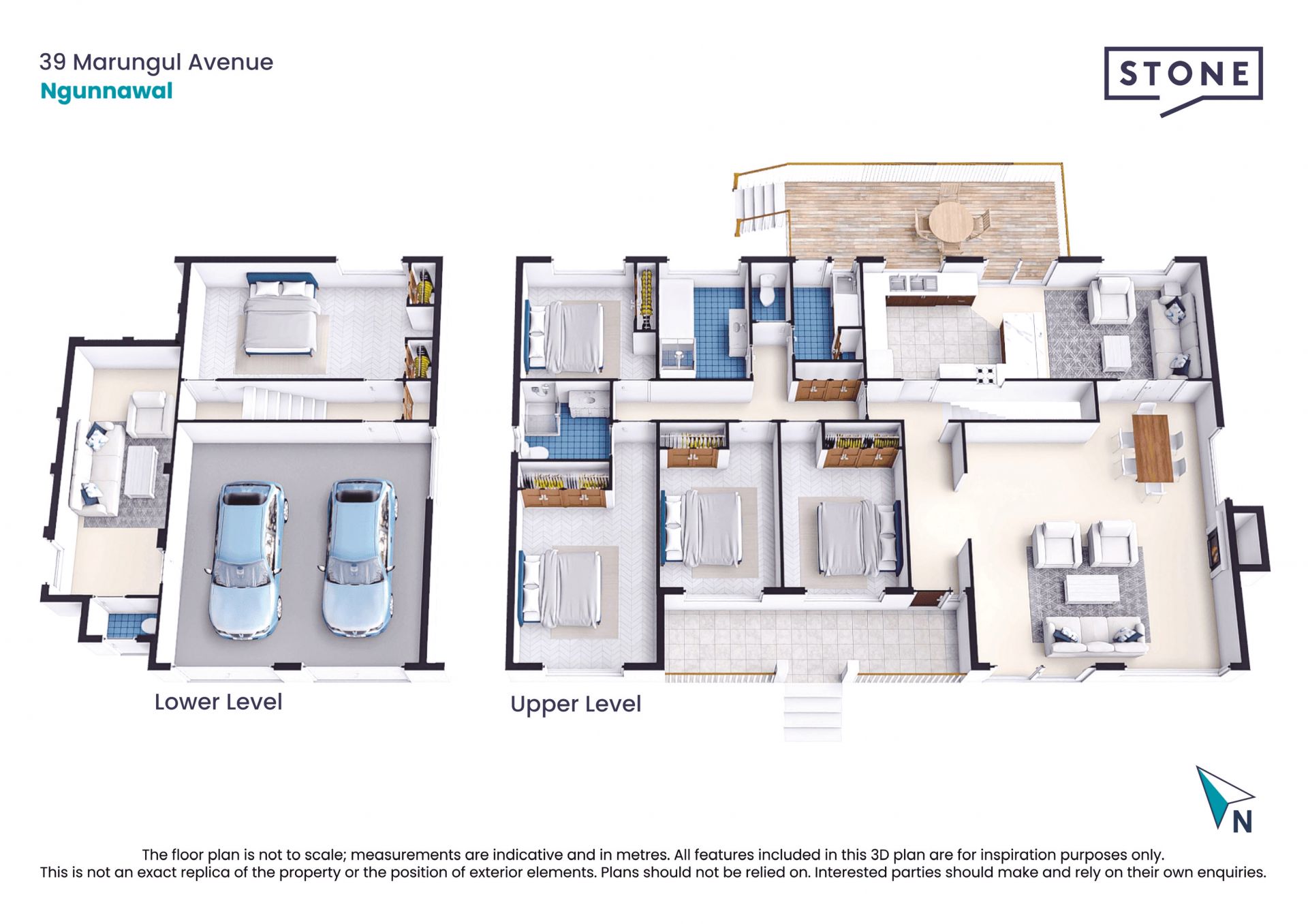 Family Haven Featuring Five Bedrooms and a Light-Filled Deck.