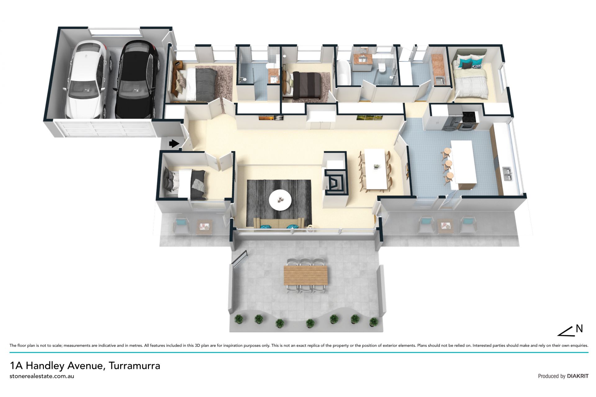 Appealing high-side family home on generous 1,078sqm block