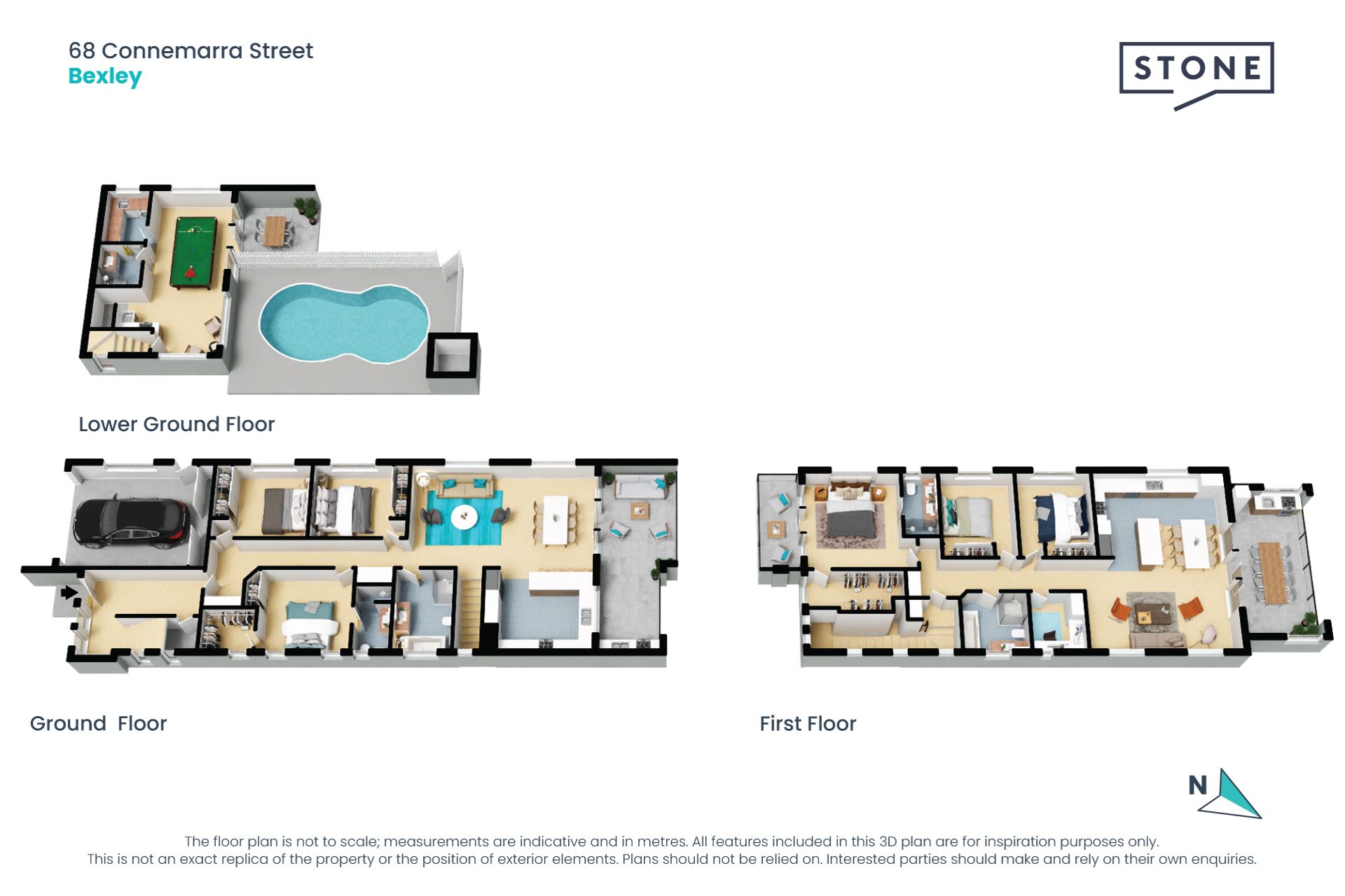 Modern home in Key location
