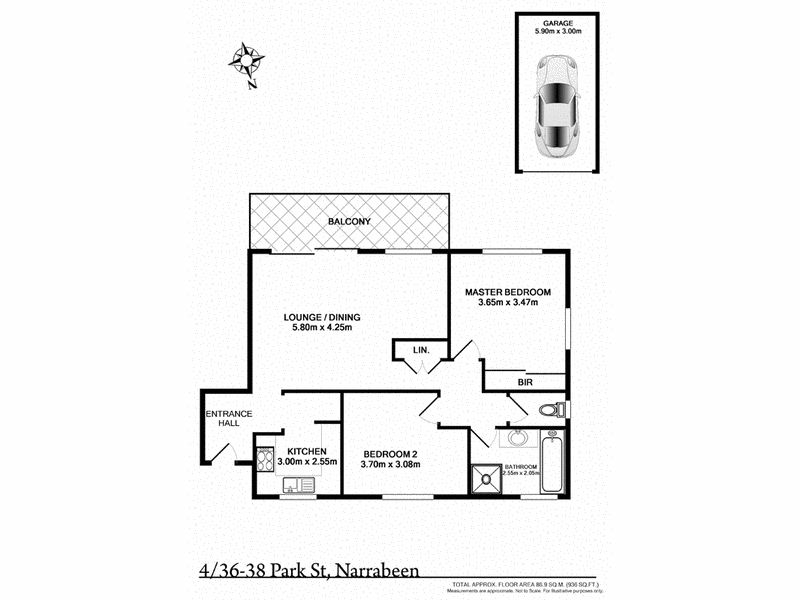 Private, Bright & Spacious