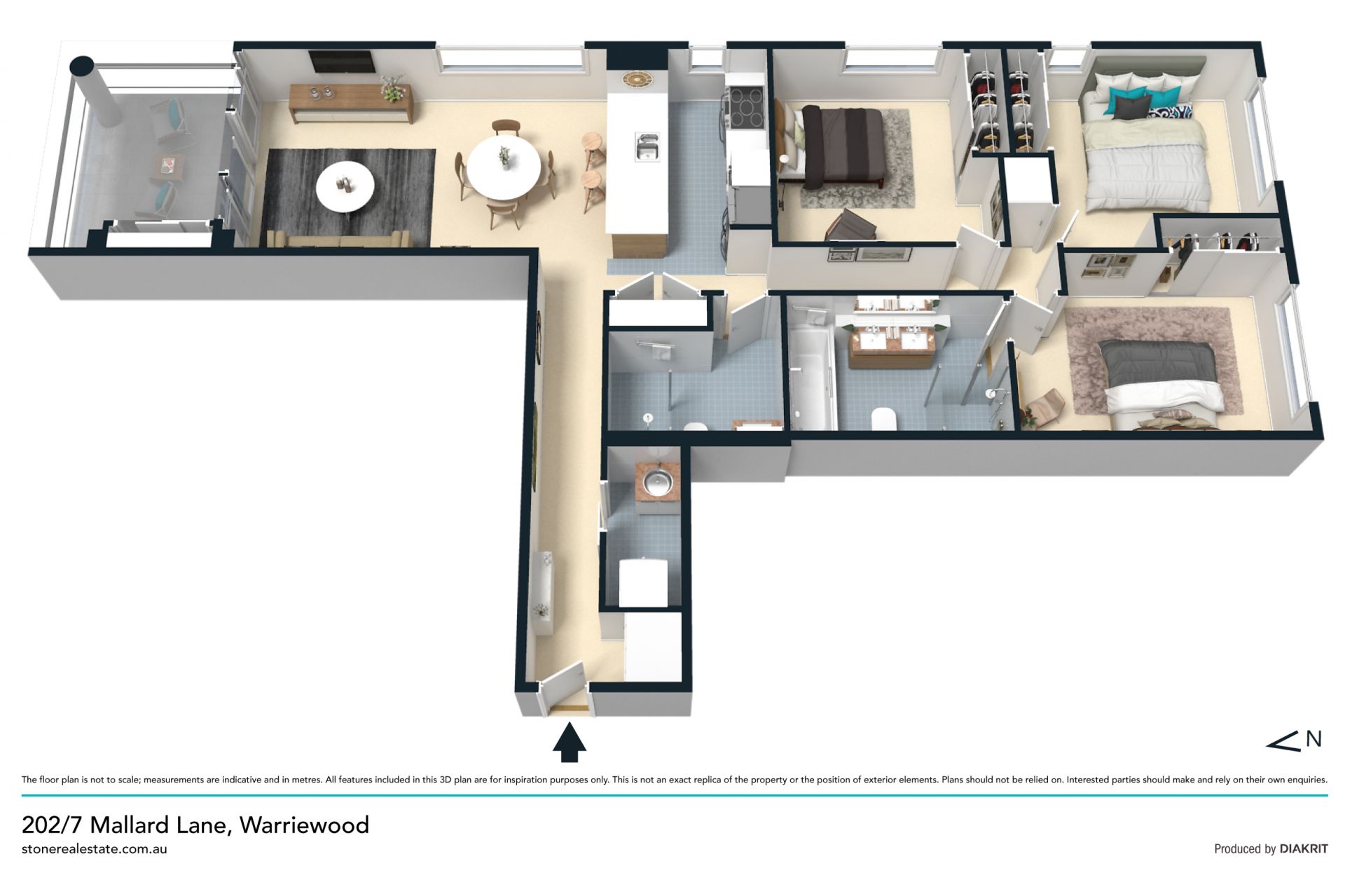 Stylish premium apartment with wetland views