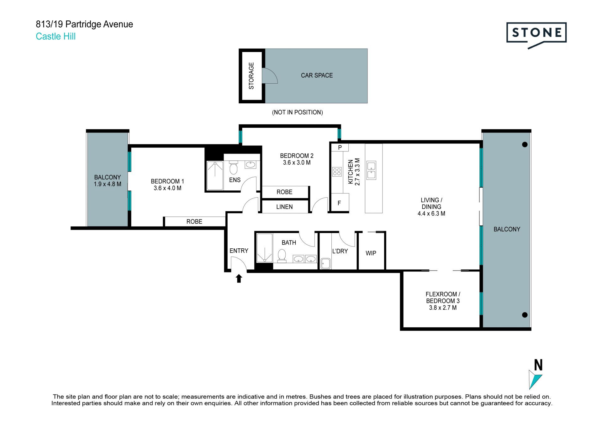 Oversized plus flexi room
