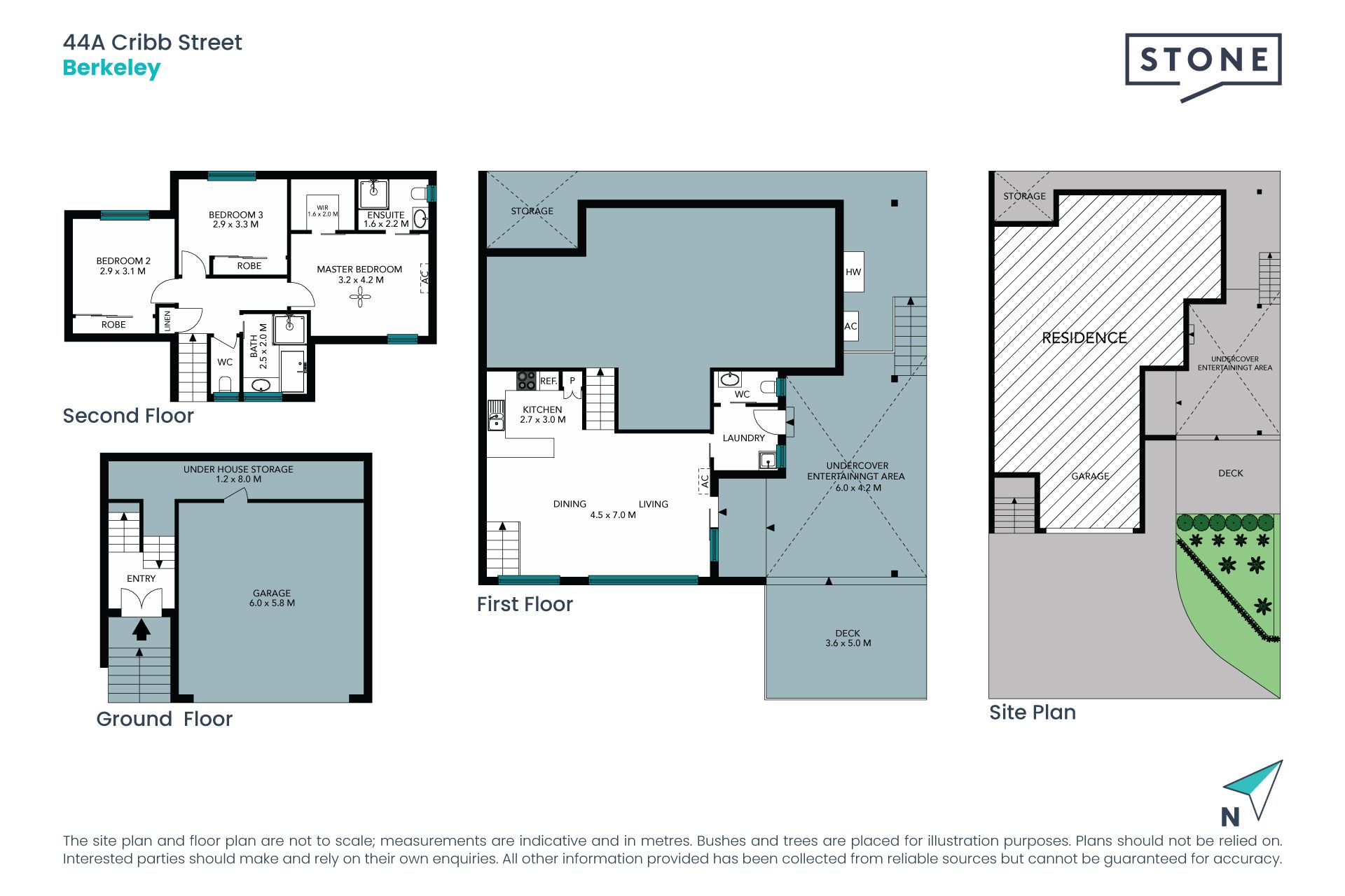 Sunlit split level townhouse