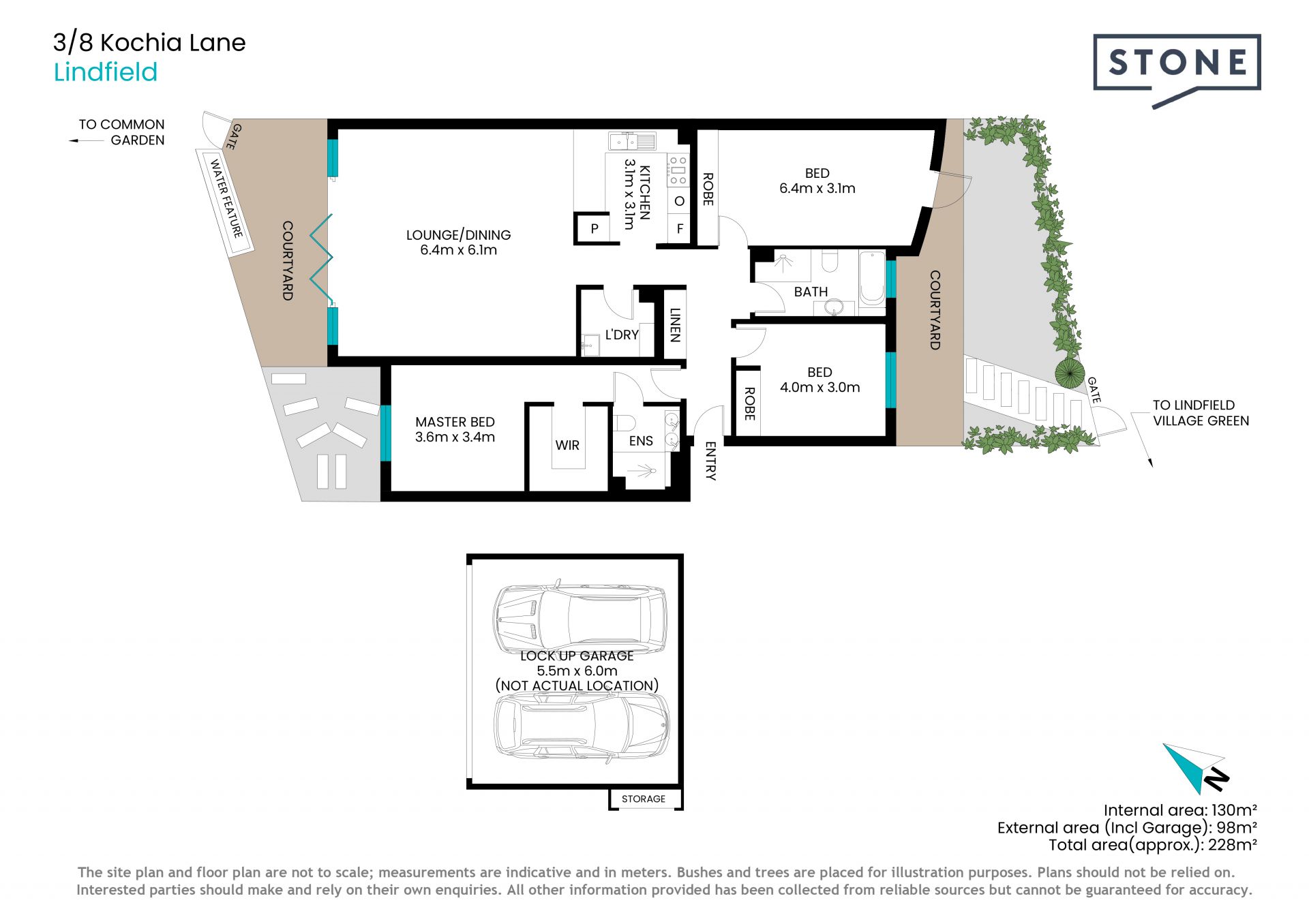 Garden stunner delivers premier full brick quality in village centre