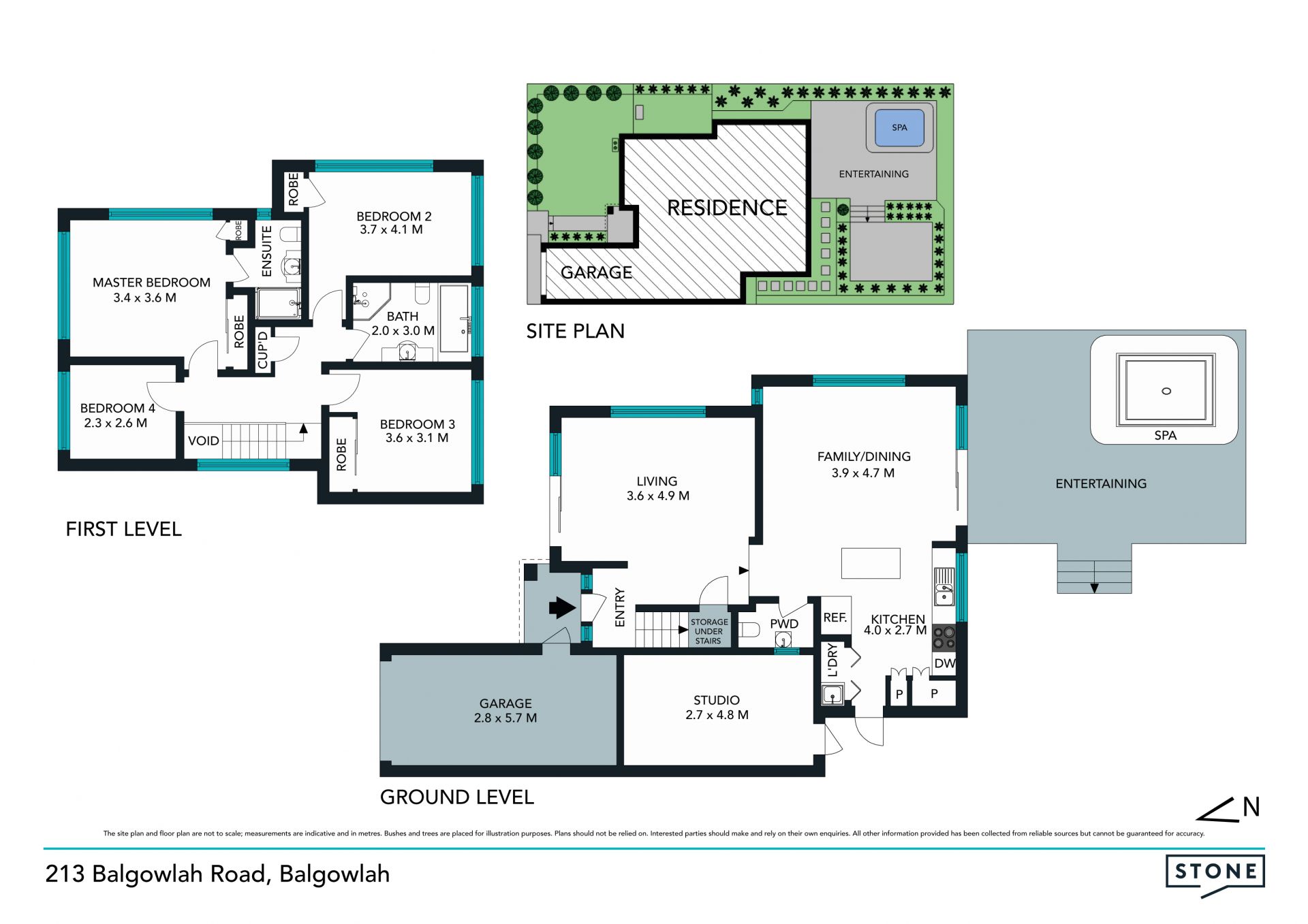 Superbly appointed home in a private and quiet location
