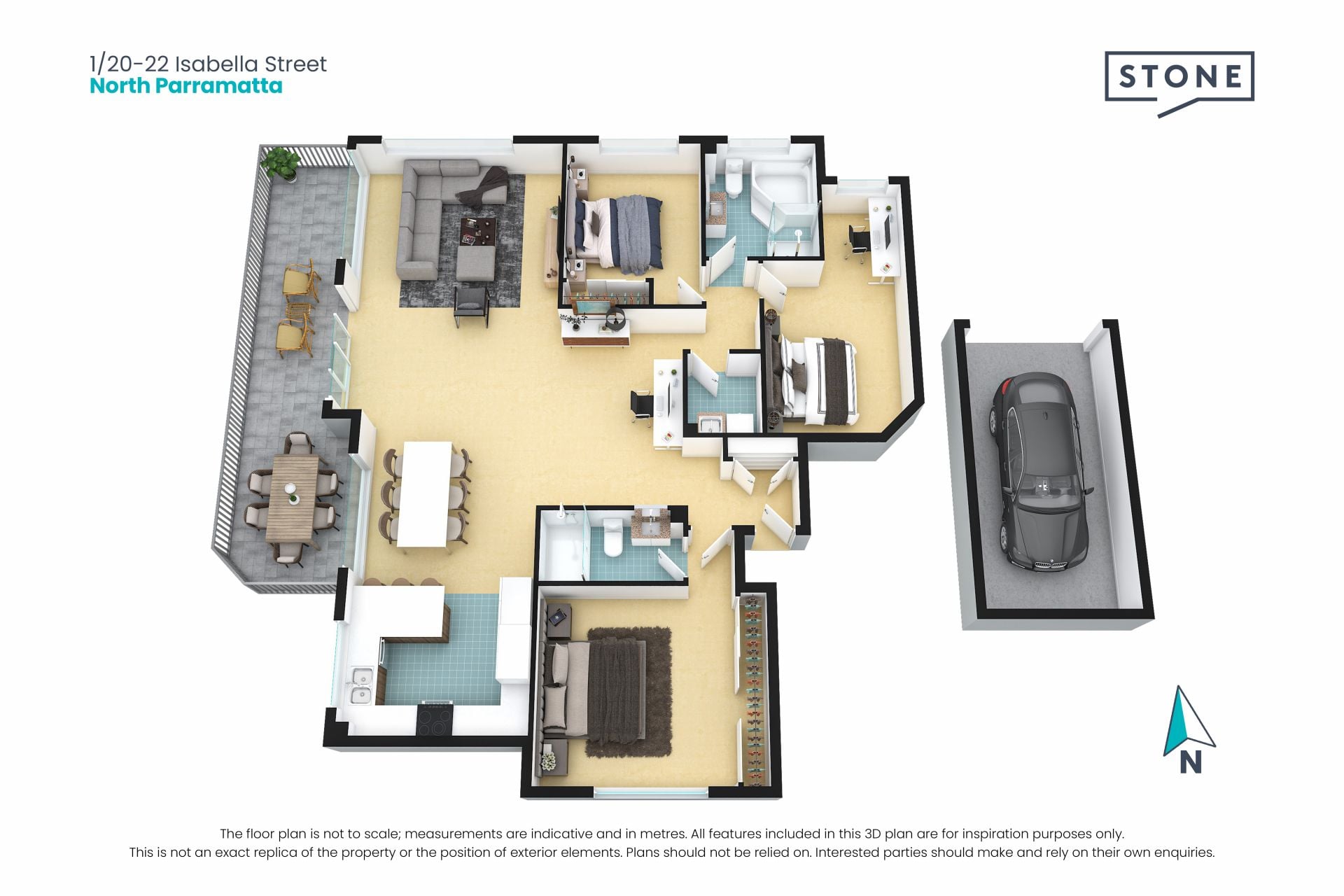 Exceptional Three-Bedroom with a Versatile Floorplan