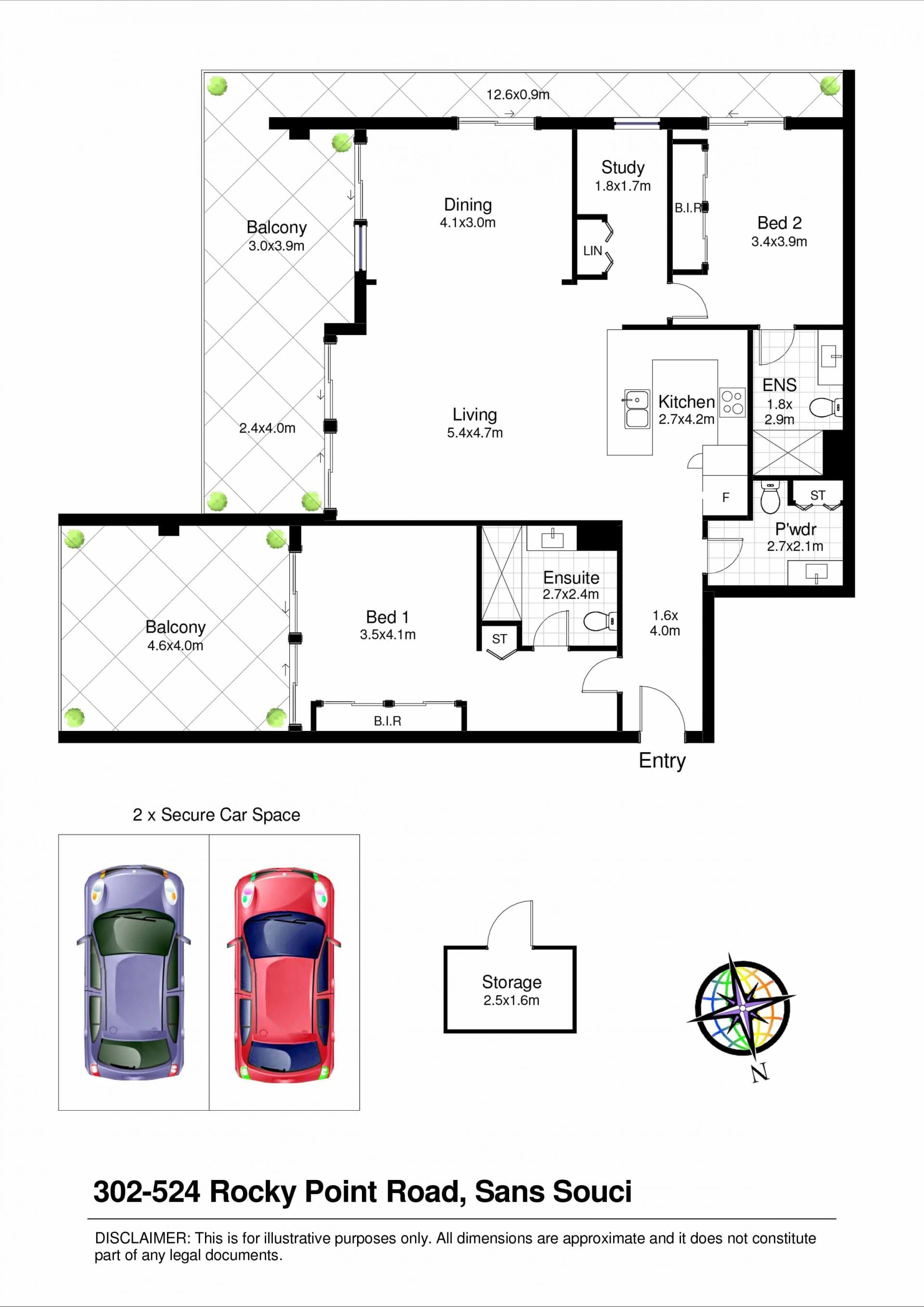 302/524-544 Rocky Point Road SANS SOUCI 2219