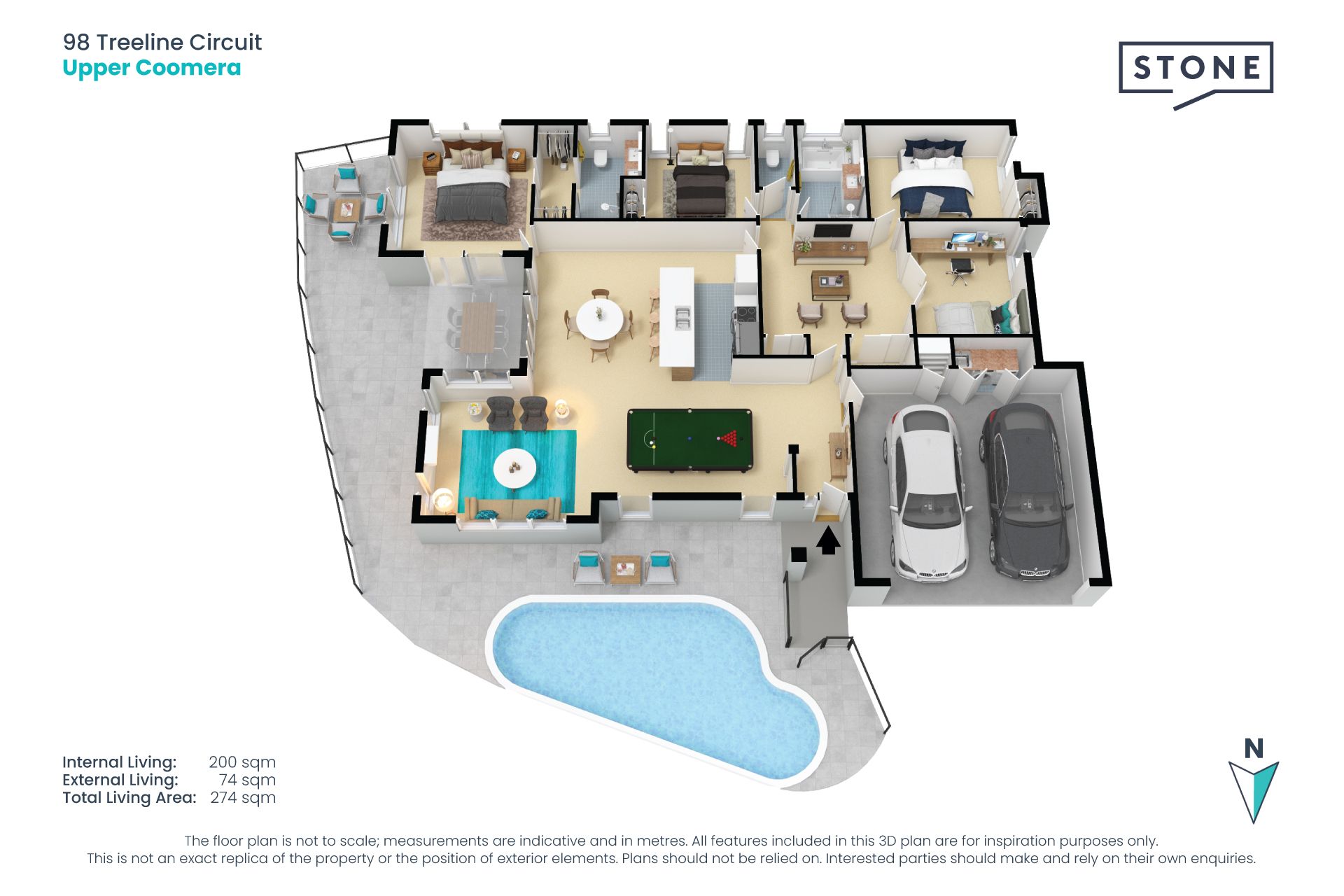 Tranquil location, overlooking reserve, low maintenance..